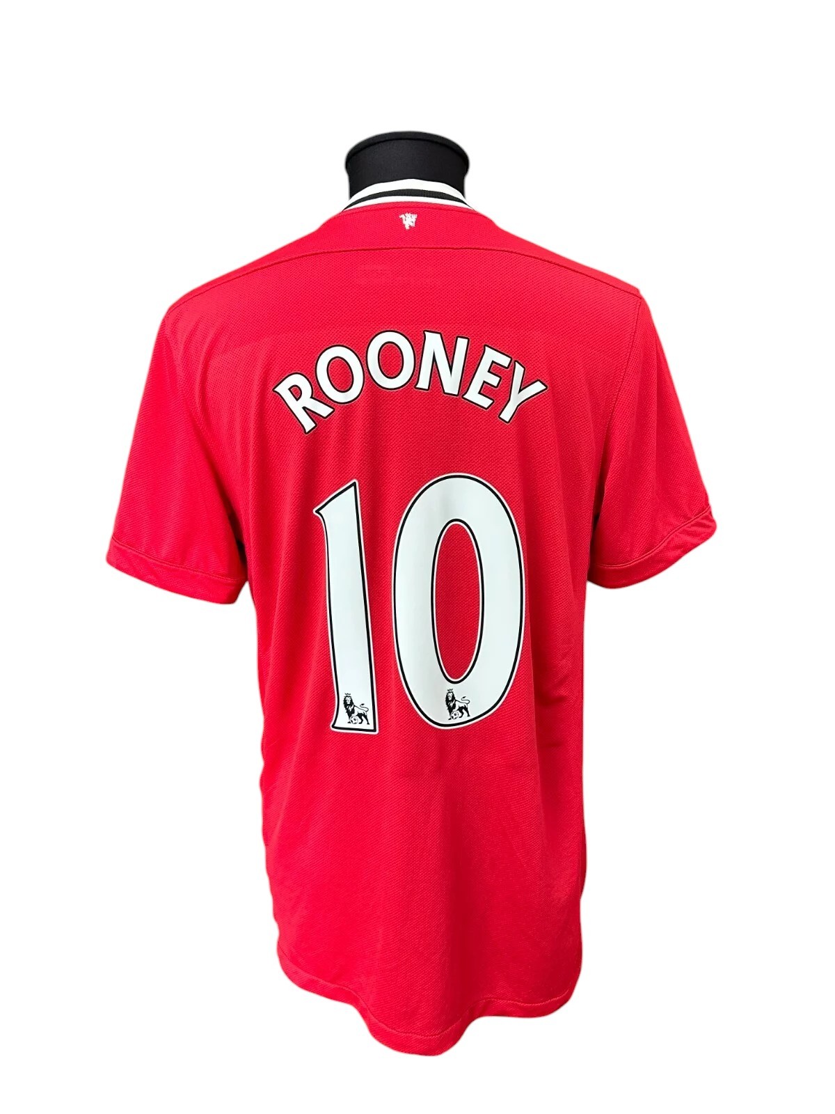 Rooney's Manchester United Official Shirt, 2011/12 - CharityStars