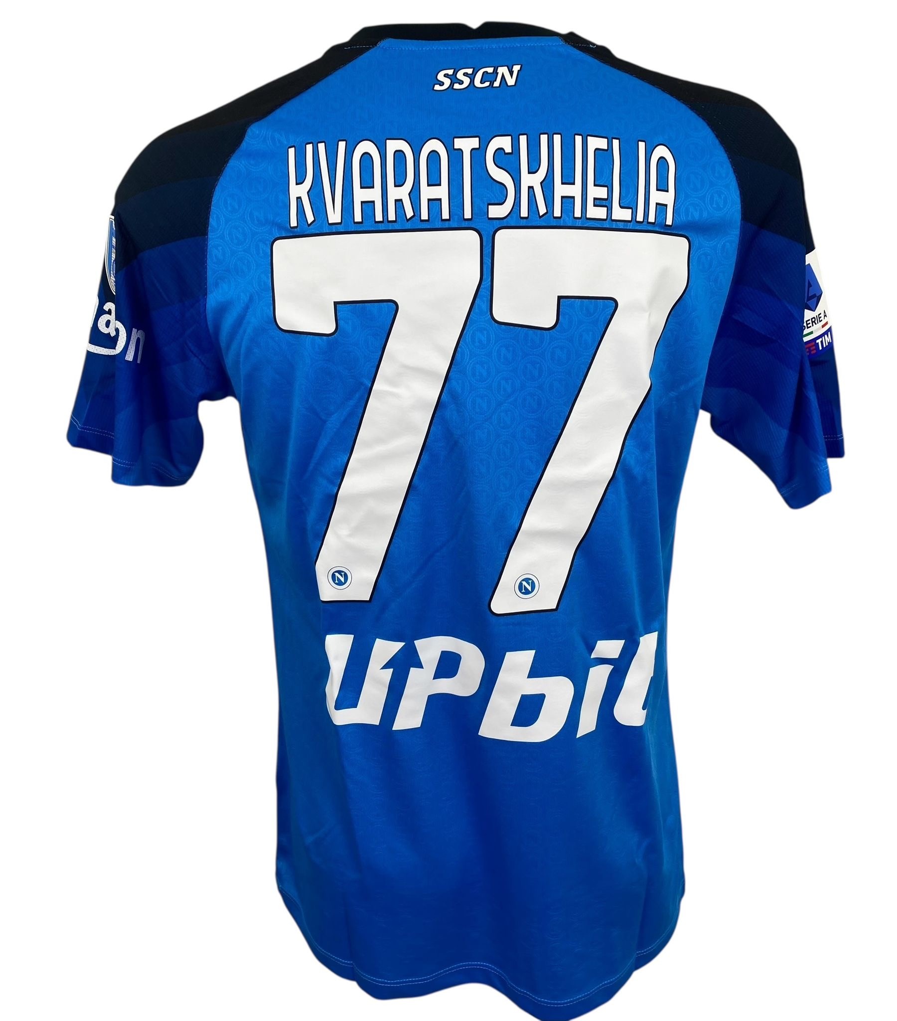 Kvaratskhelia's Match-Issued Shirt, Napoli vs Sampdoria 2023 - Napoli ...