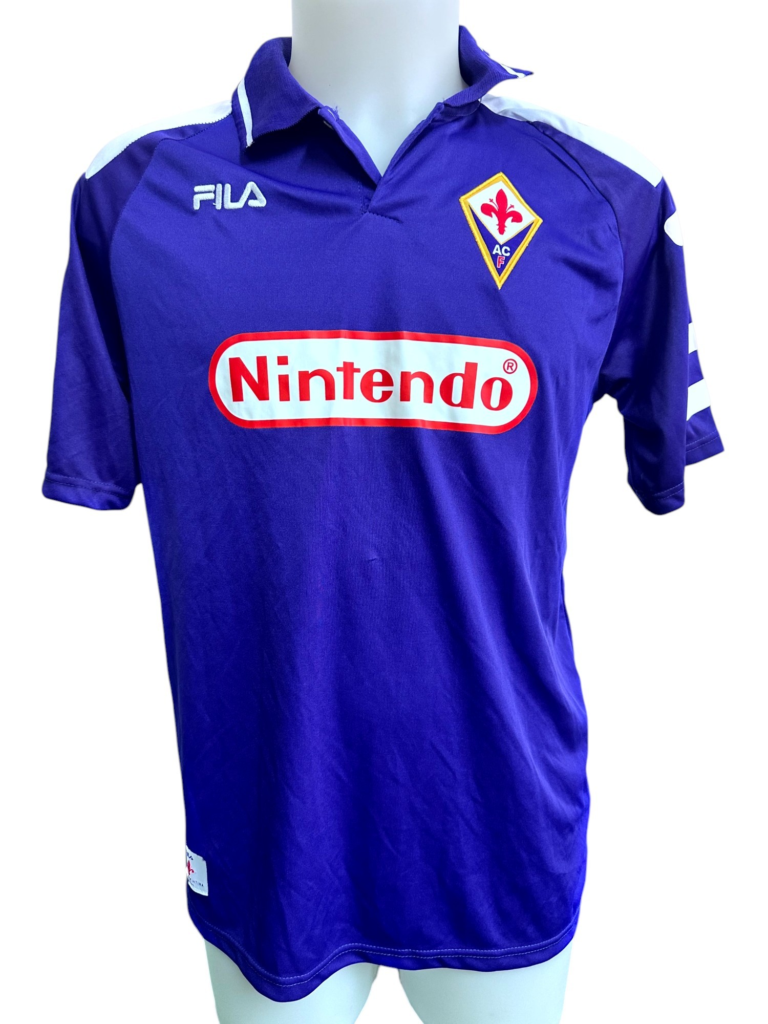Rui Costa's Fiorentina Signed Replica Shirt, 1998/99 - CharityStars