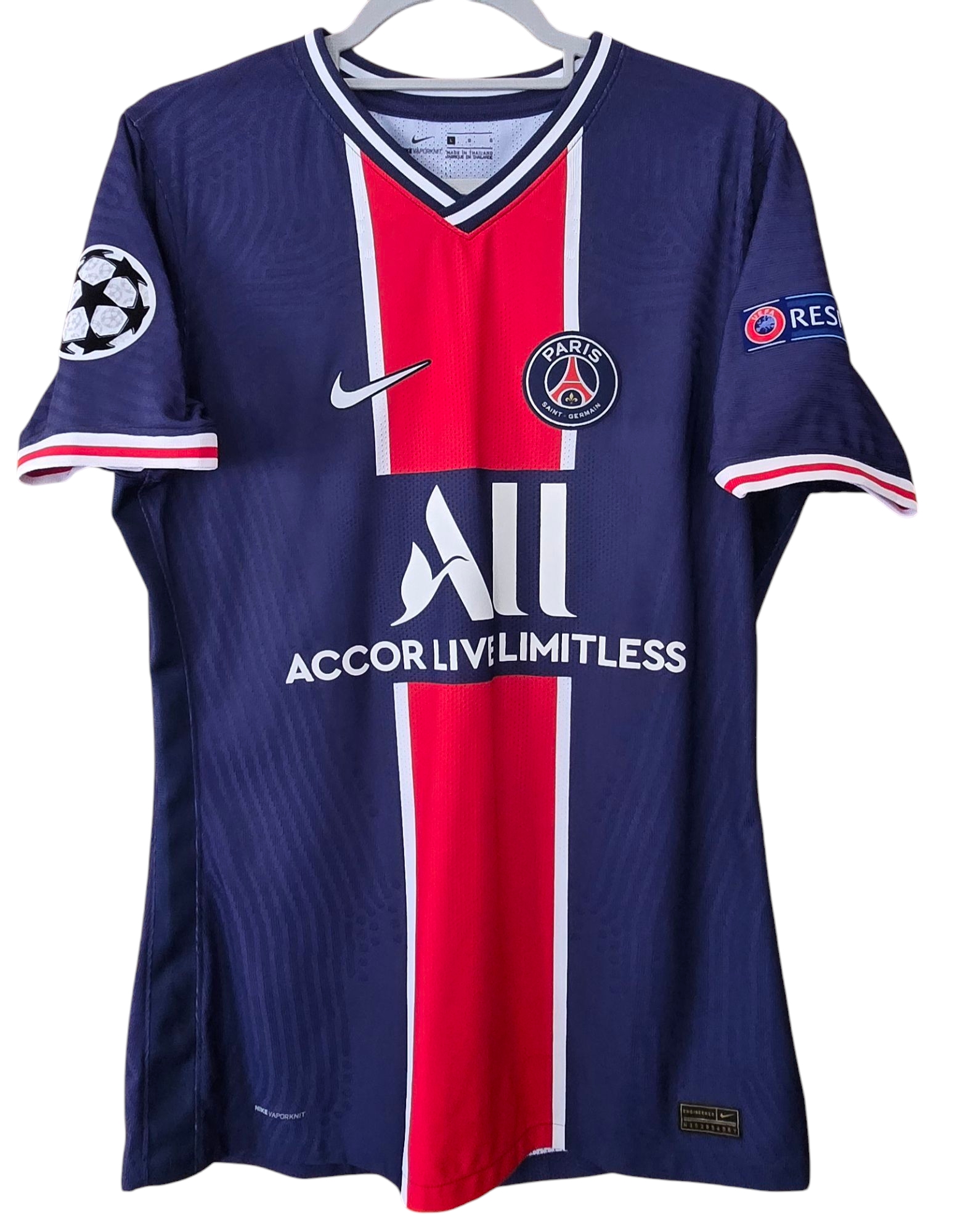Maillot de Football PSG MBAPPE 2021 2022 player issue messi Shirt Real