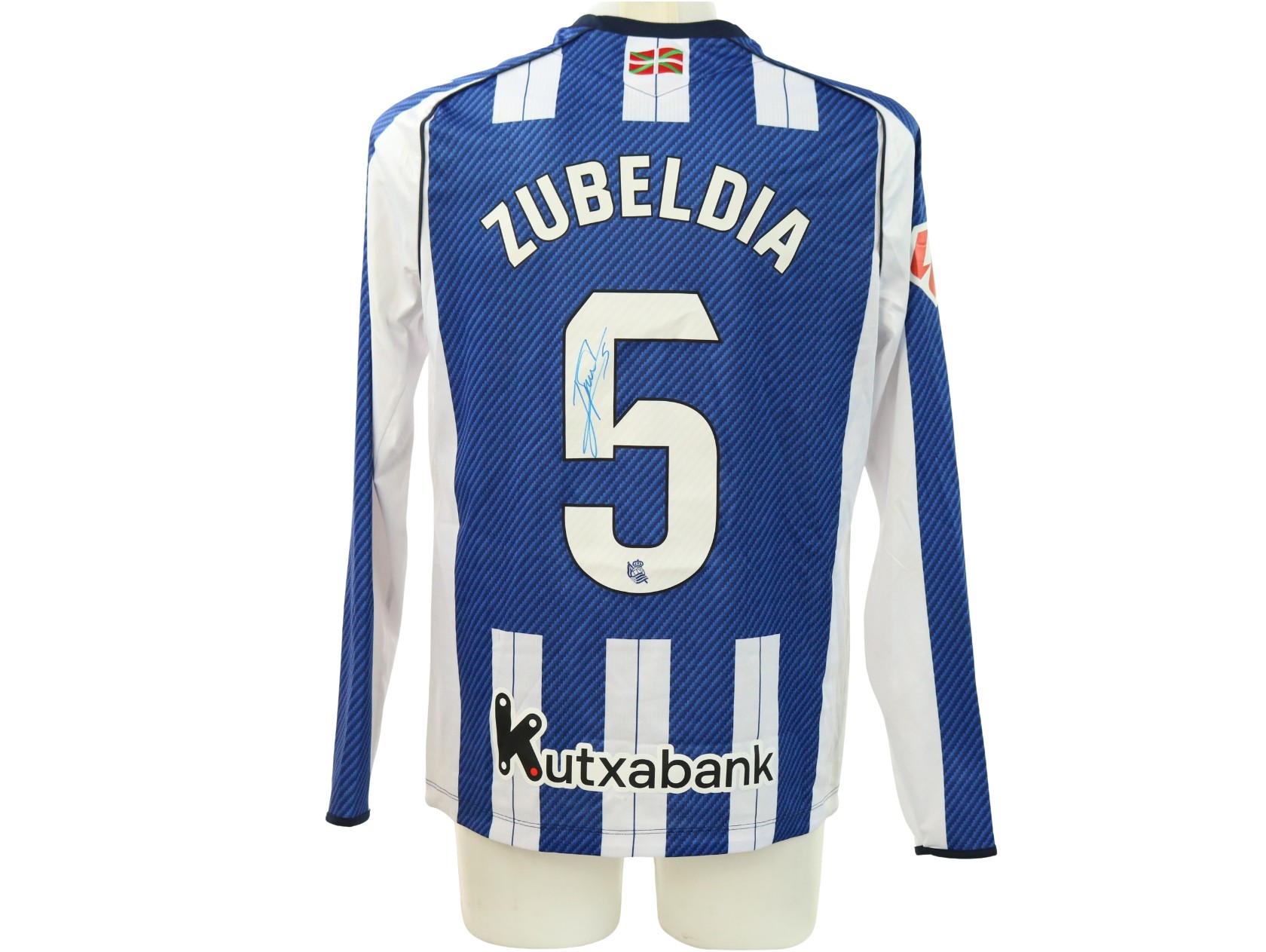 Zubeldia's Signed Unwashed Shirt, Real Sociedad vs Real Madrid