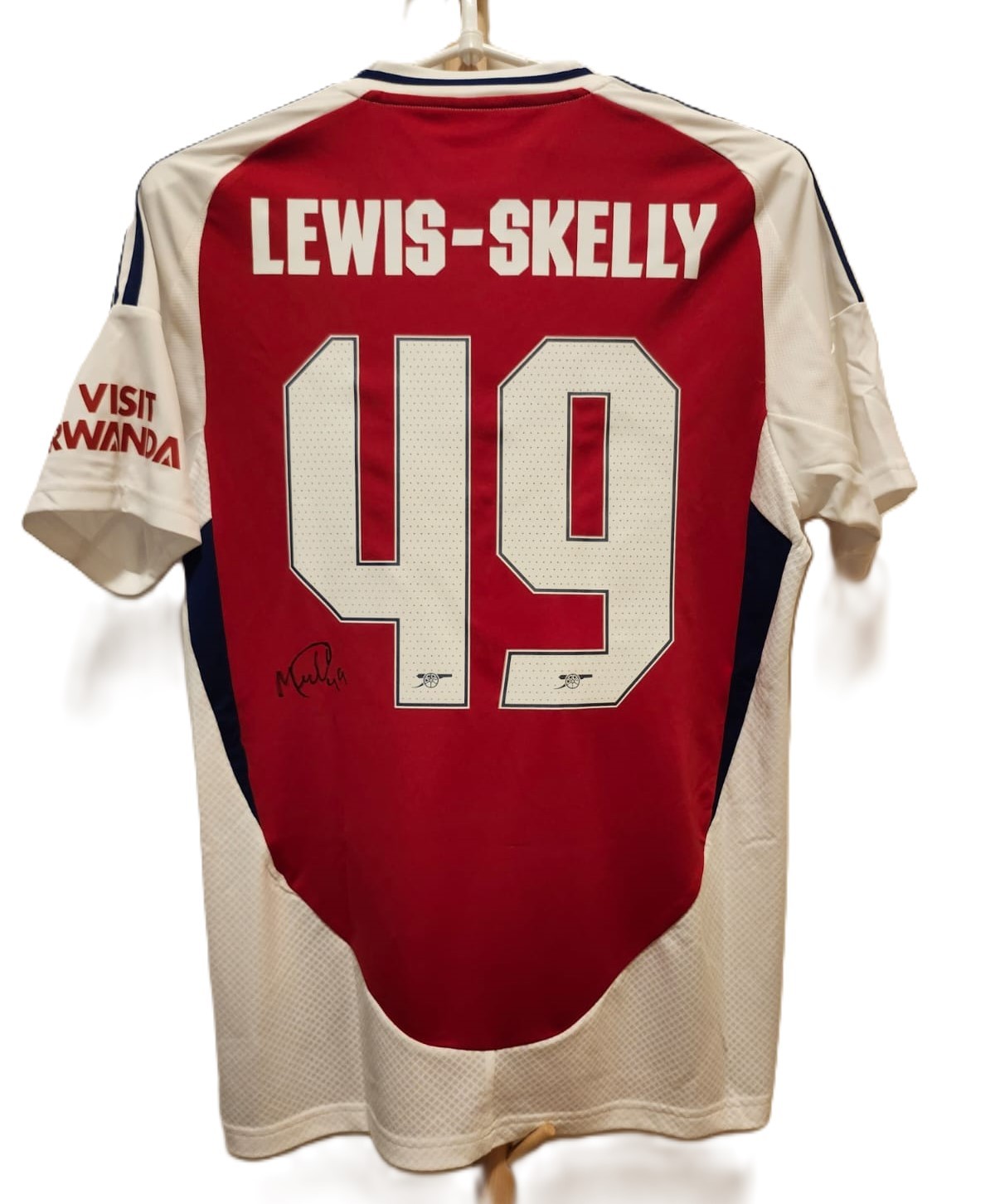 Myles Lewis-Skelly's Arsenal Signed Official Shirt - CharityStars