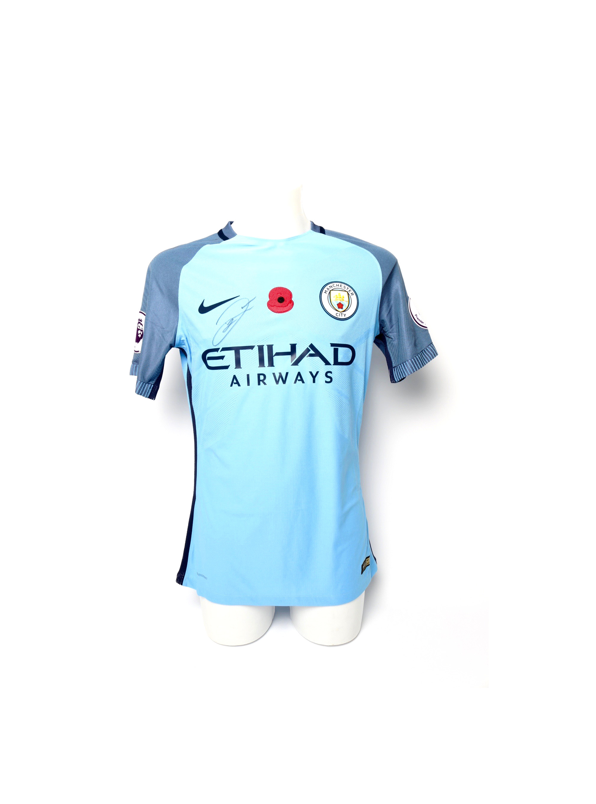 Sterling's Official Manchester City Signed Shirt, 2019/20 - CharityStars