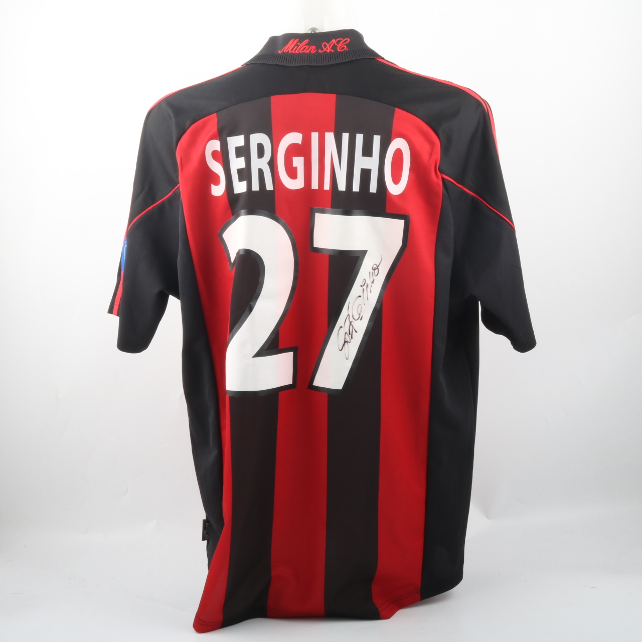 Shevchenko's Match-Issued/Worn Milan Shirt, Serie A 2001/02 CharityStars