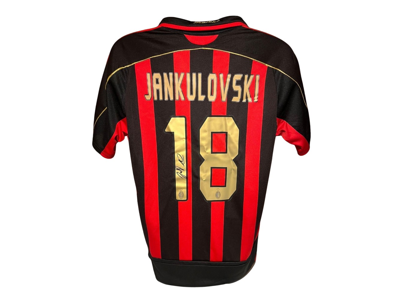 Marek Jankulovski A.C Milan 2007 Signed Shirt - CharityStars