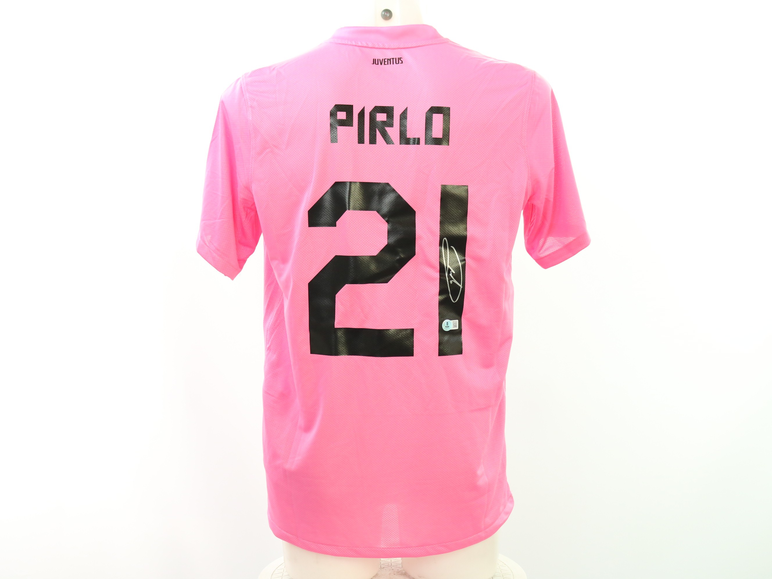 Maillot Juventus Signé Andrea Pirlo - Authentifié Par Beckett