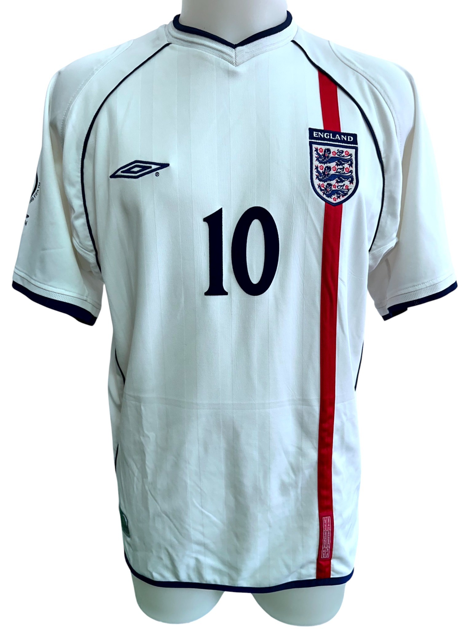 Owen's England Signed Official Shirt, FIFA World Cup 2002