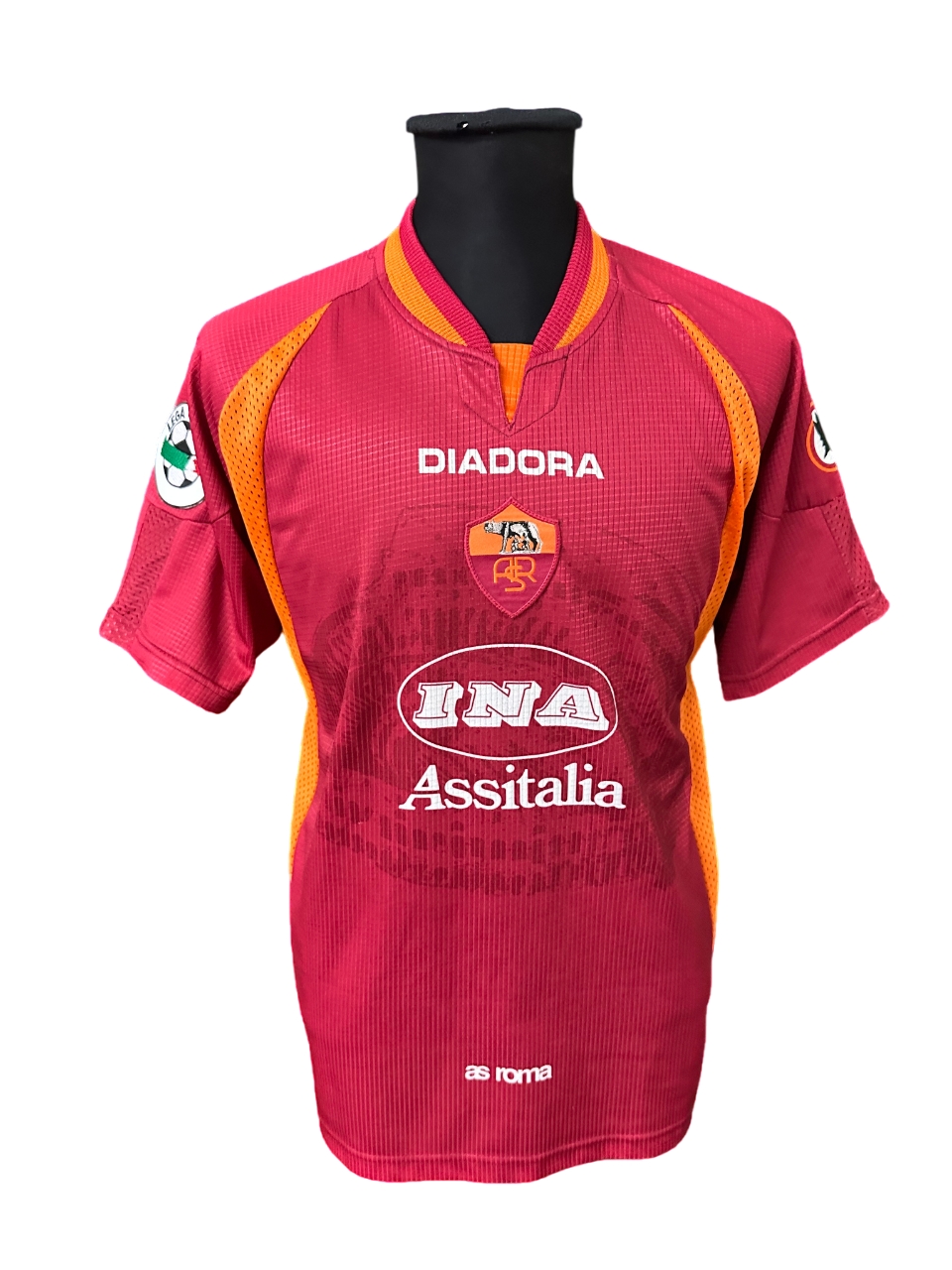 Totti's Roma Official Shirt, 1997/98 - CharityStars