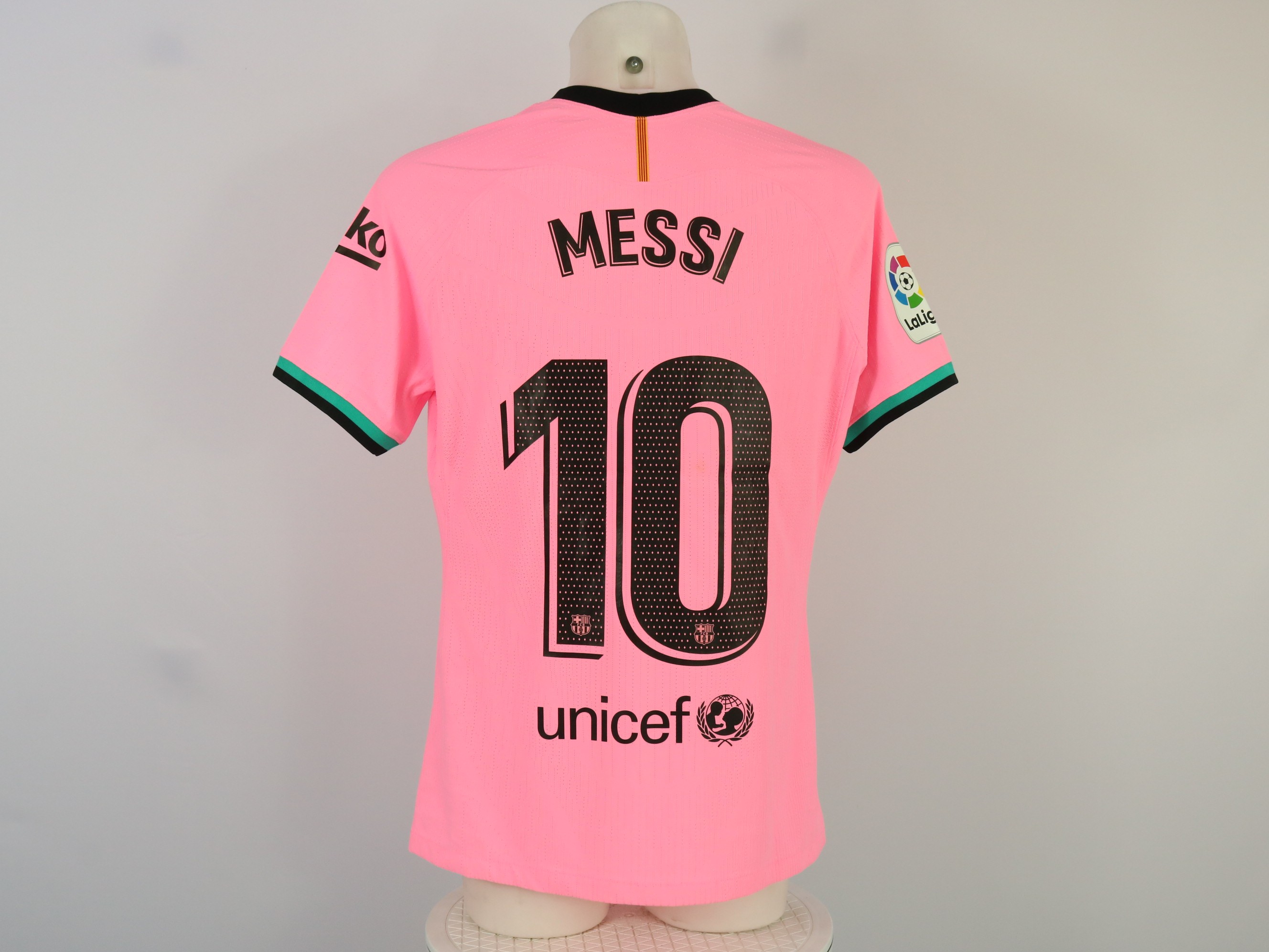 Lionel Messi's FC Barcelona 2020 Match-Issued Shirt, vs Getafe