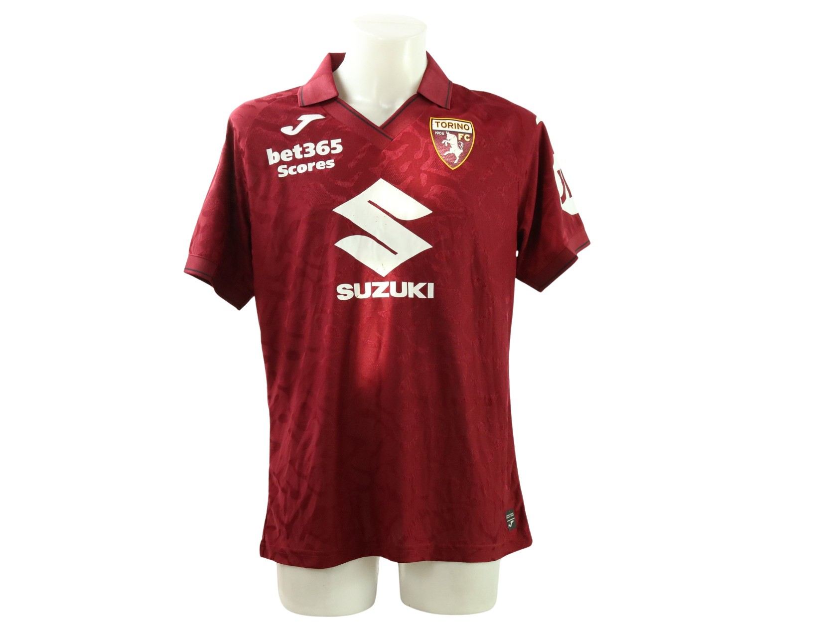 Casadei's Signed Unwashed Shirt, Como vs Torino 2026 - iconpop