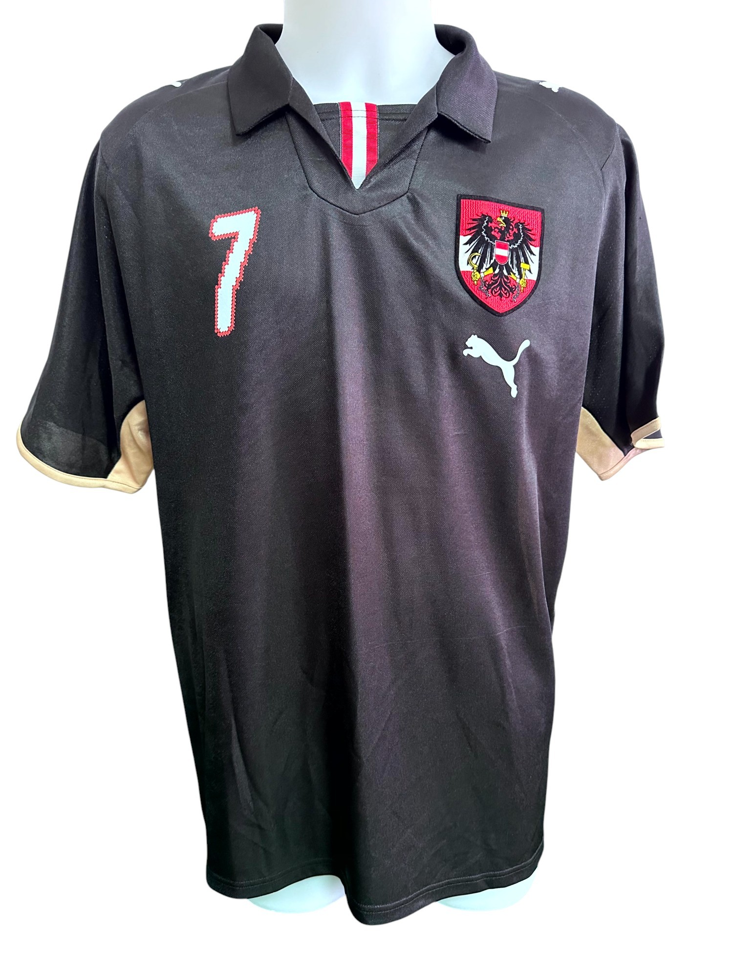 Vastic's Austria Signed Official Shirt, 2008/09 - CharityStars