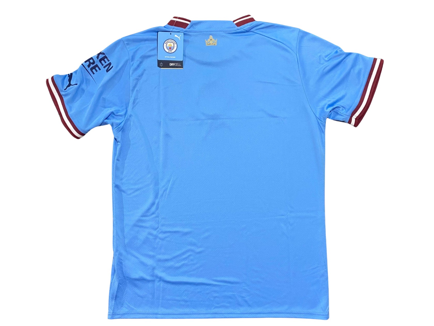 Manchester City Commemorative Shirt, 2022/23 - Treble Winners