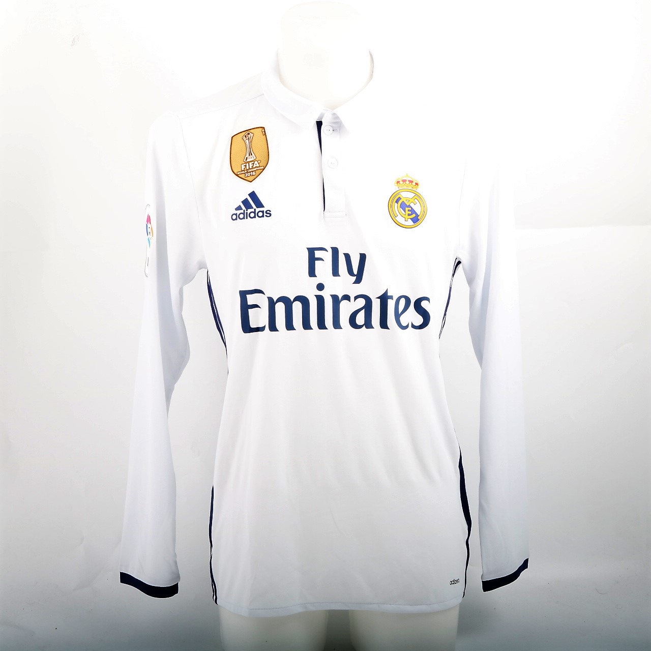 Gareth Bale Back Signed Real Madrid 2016-17 Home Shirt