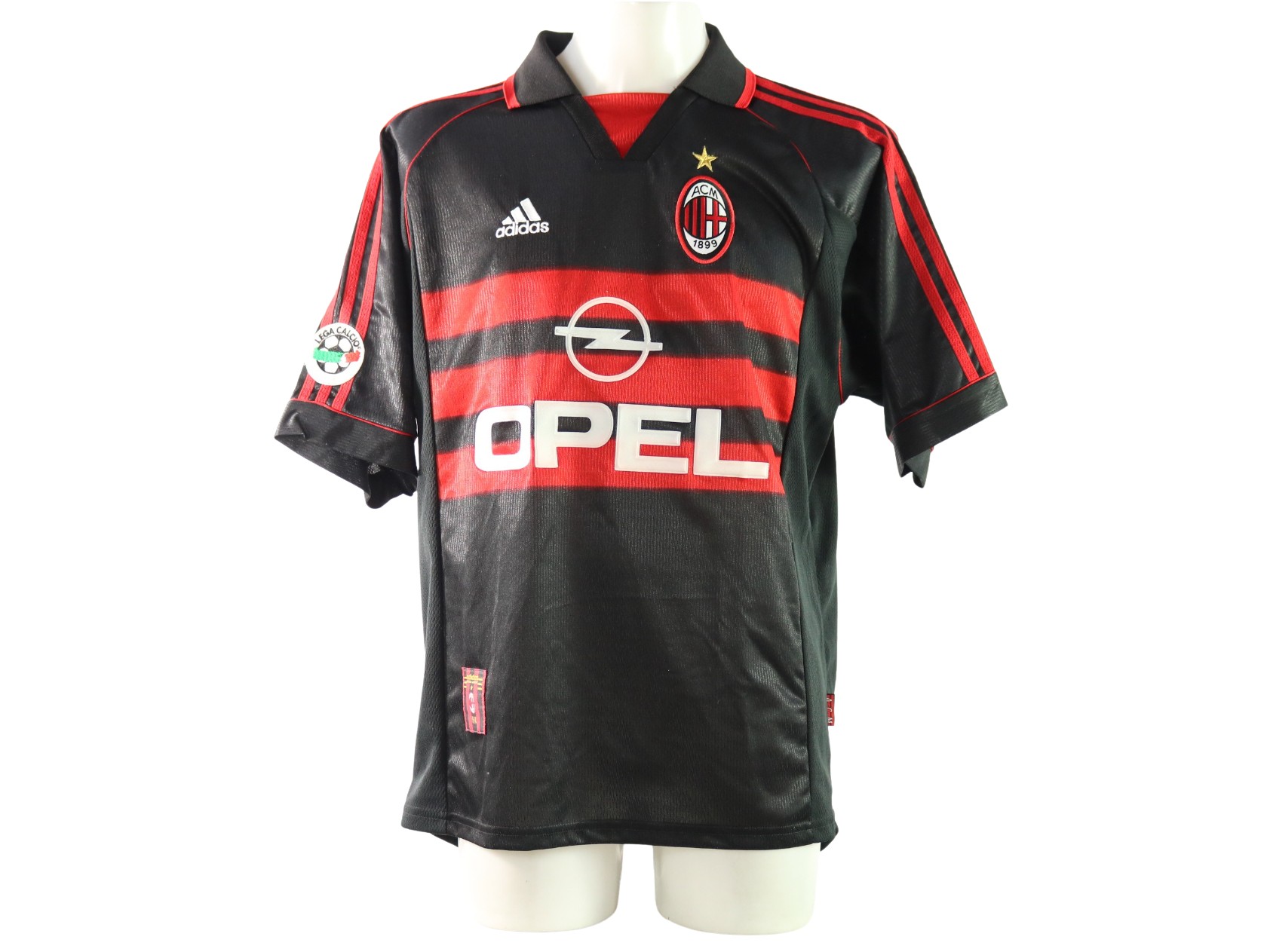 R - Leonardo's Milan Match-Issued Shirt, 1998/99 - CharityStars