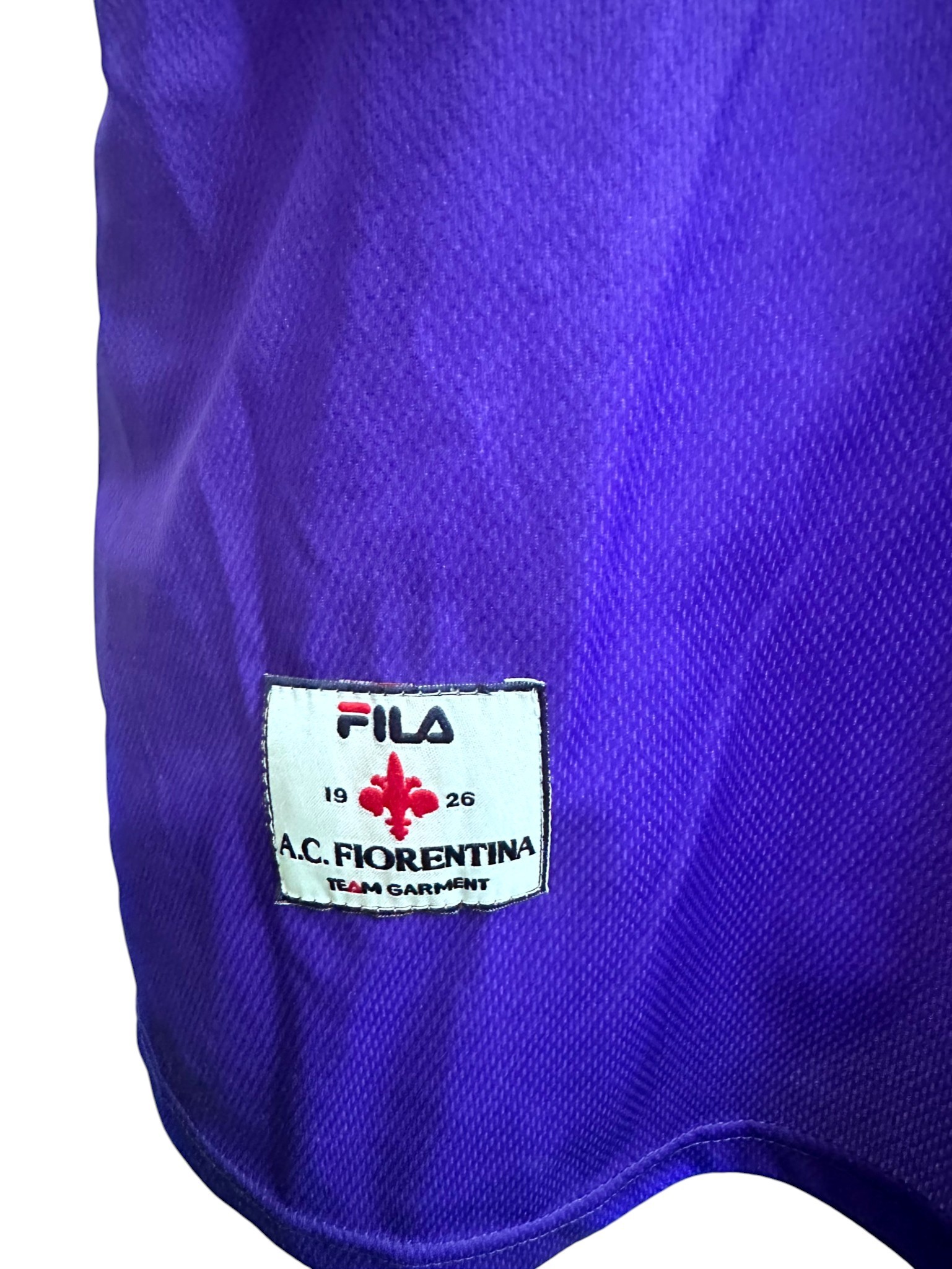 R - Rui Costa's Fiorentina Signed Official Shirt, 1998/99