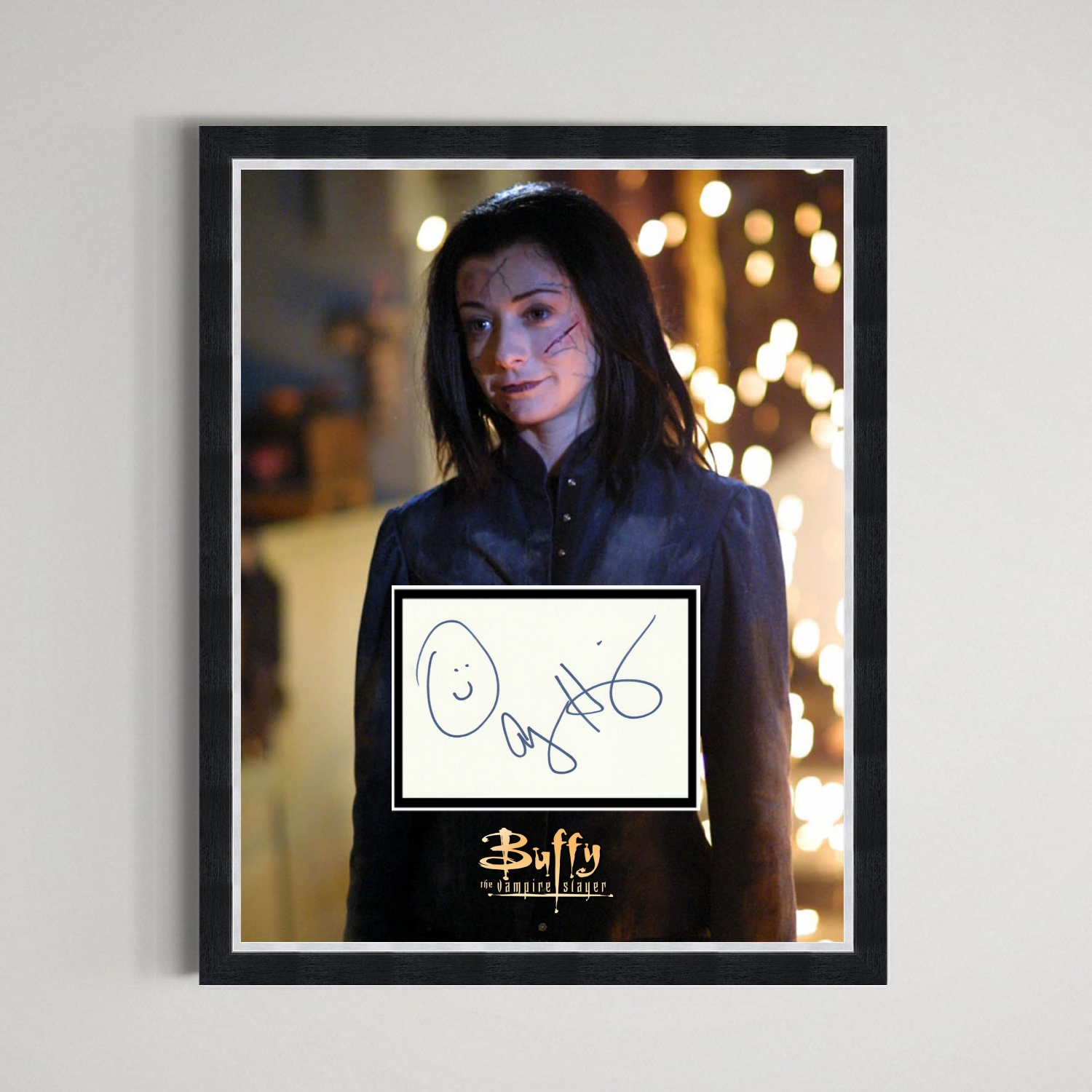 Display Buffy l'ammazzavampiri - Autografato da Alyson Hannigan ...
