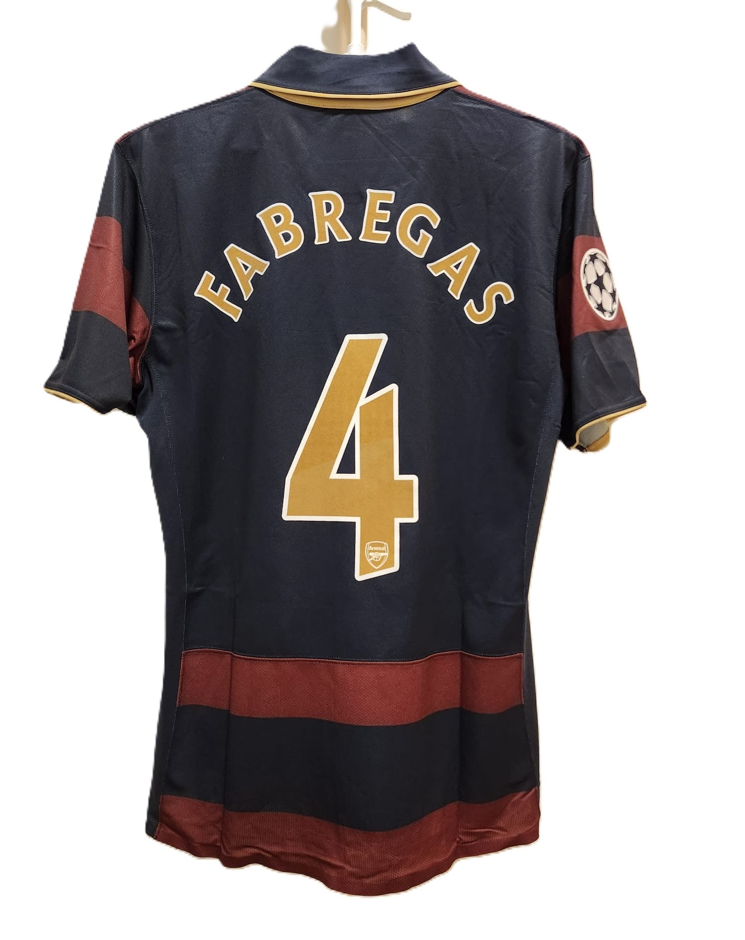 Arsenal Away Fabregas - #4 Shirt 2007-08 | – 2007⁄08 Vintage L
