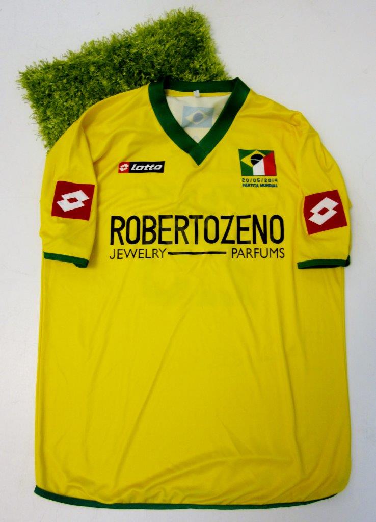 Circa 1993 Aldair, Brazil National Team, Believed to be Match Worn, Umbro  Jersey