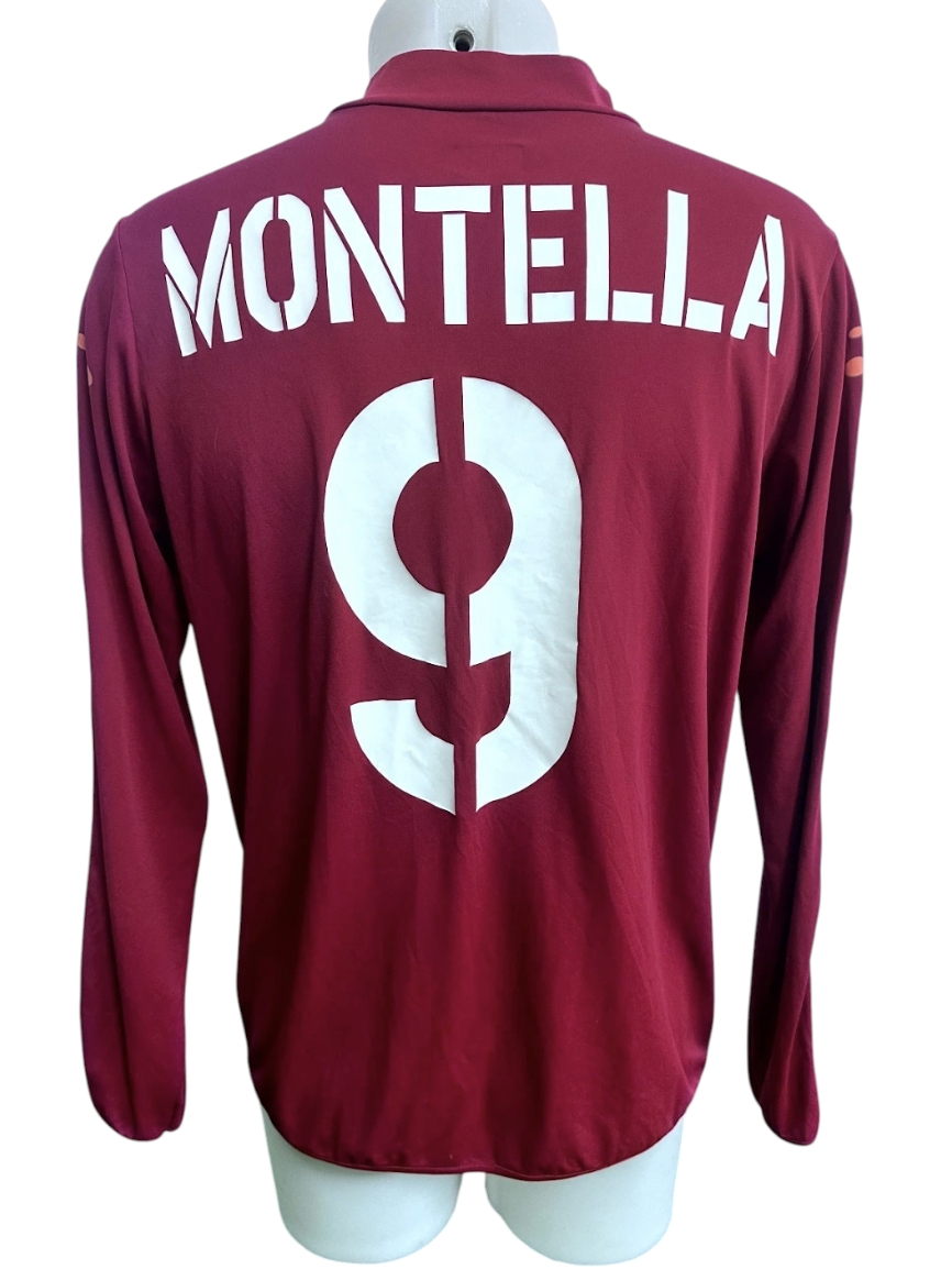 Montella's Roma Match-Worn Shirt, 2003/04 - CharityStars