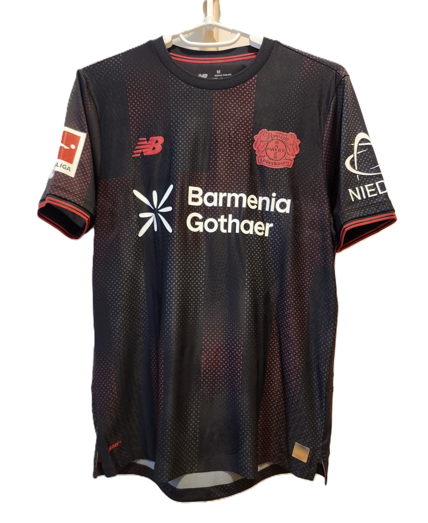 Echeverri's Bayer Leverkusen 2025/26 Signed Match-Worn Shirt