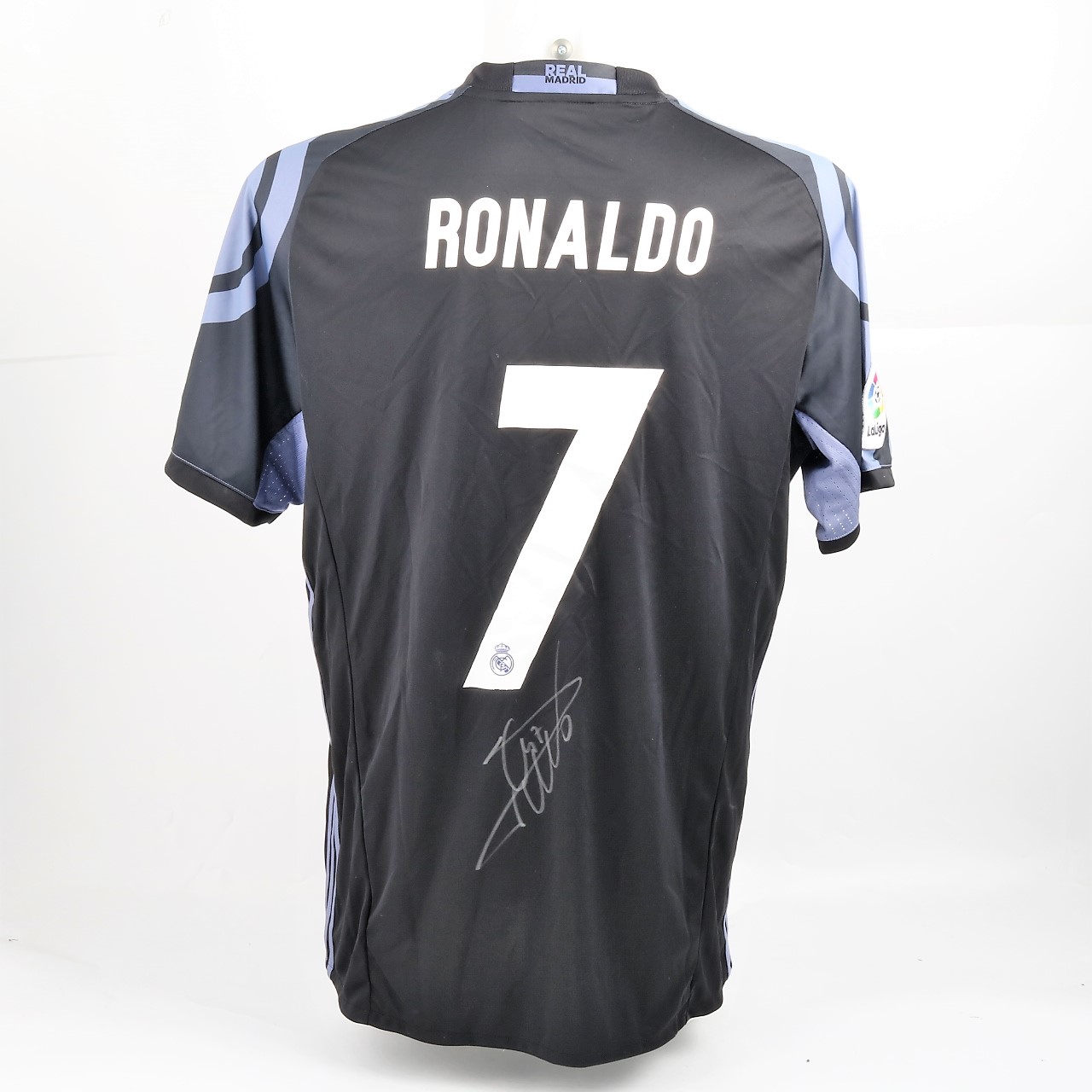 Ronaldo's Official Real Madrid Signed Shirt, 2016/17 - CharityStars