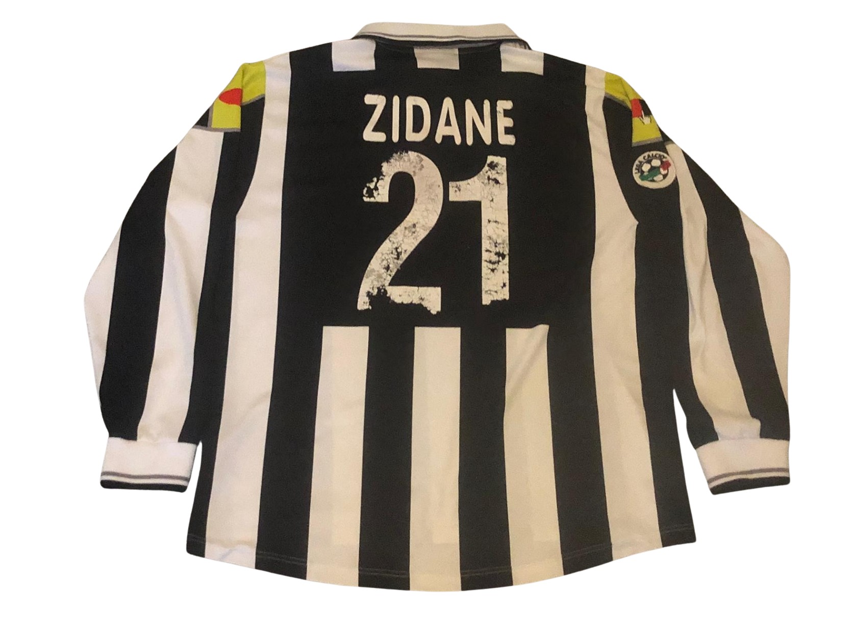 Zidane's Juventus Match-Issued Shirt, 2000/01 - iconpop