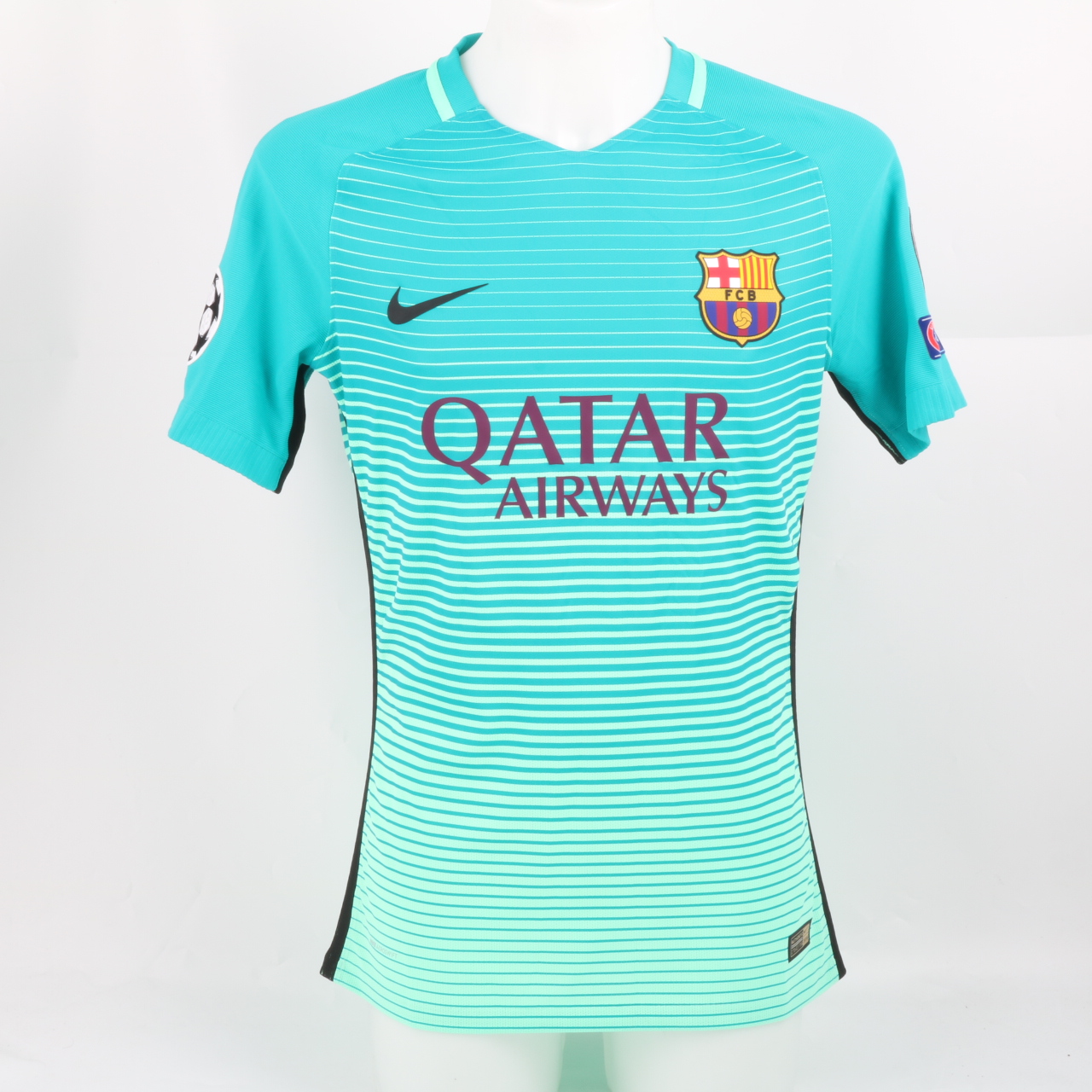 Camiseta 3ª FC Barcelona 2016/2017 Neymar JR UCL Stadium Verde