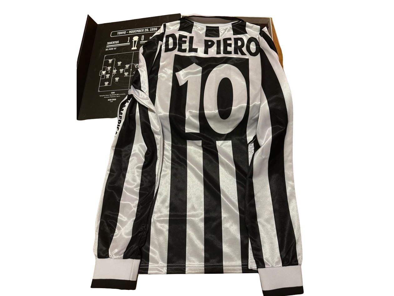 Del Piero's Juventus Signed Limited Edition Shirt Box Set, 1996