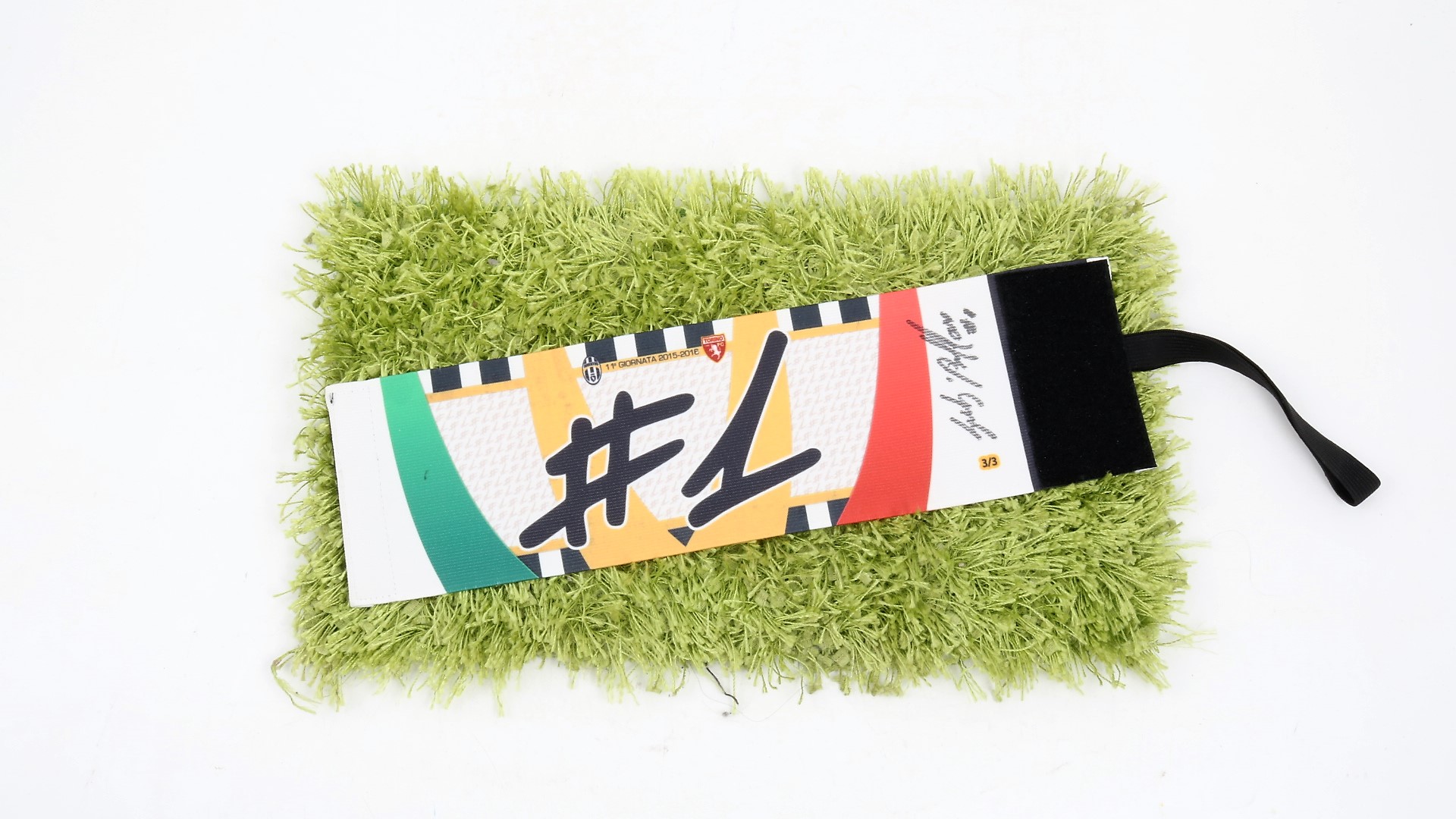 Buffon's Captain Armband, Issued Juventus-Torino 2015/16 and