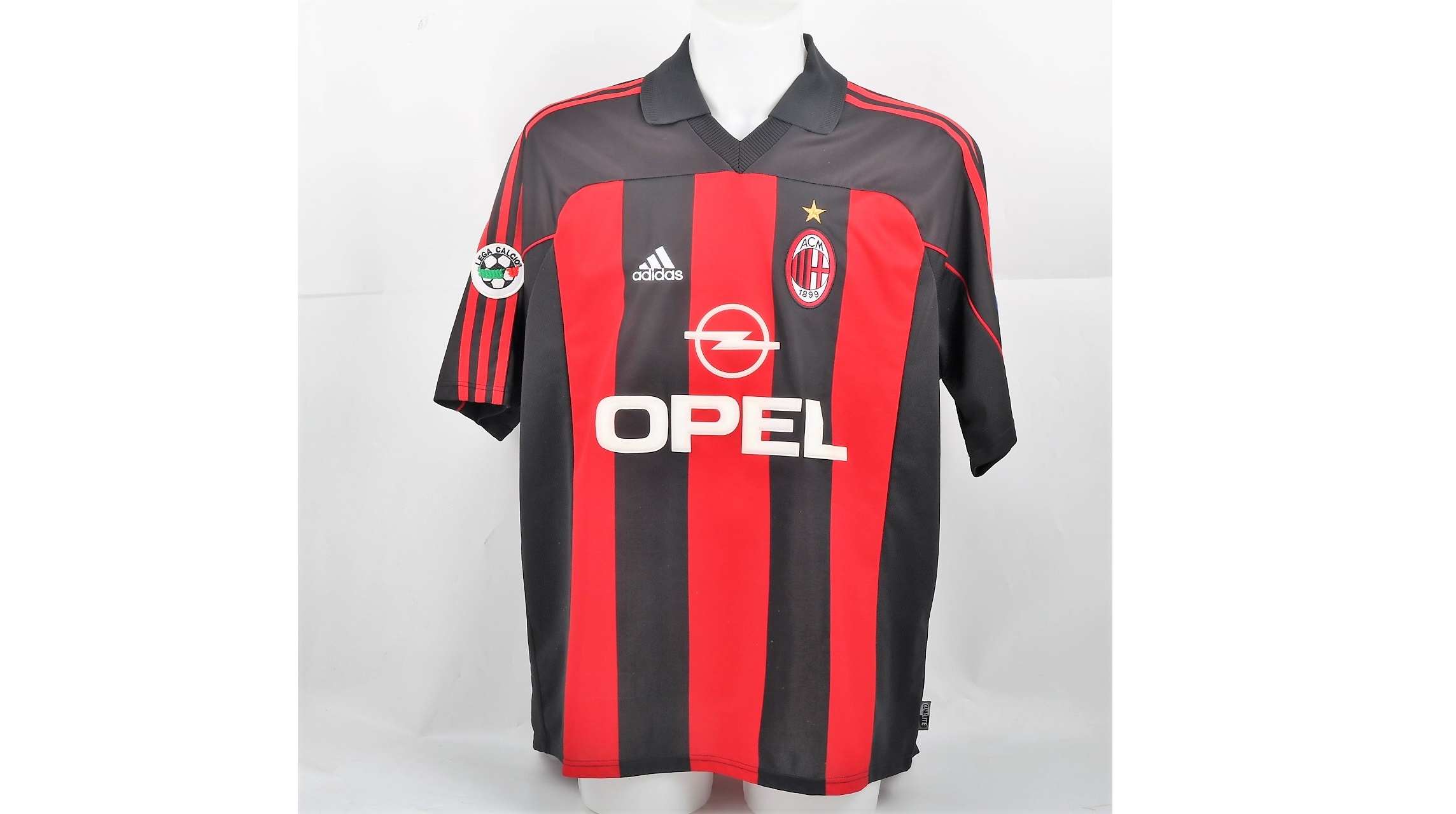 Shevchenko's Match-Issued/Worn Milan Shirt, Serie A 2001/02 - CharityStars