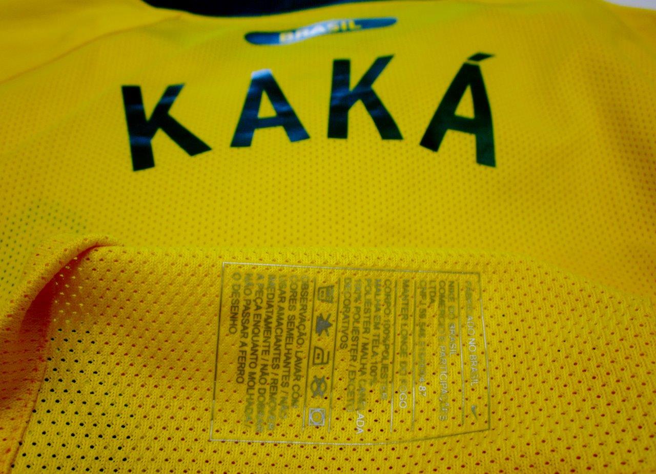 Ricardo Kaka Hand Signed CBF Brazil Jersey - CharityStars