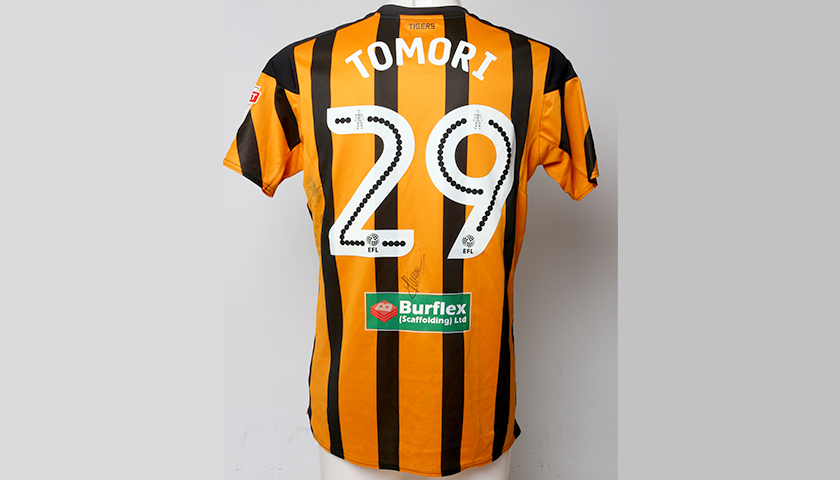 Match-Worn Poppy Shirt Signed by Hull City's Fikayo Tomori - CharityStars