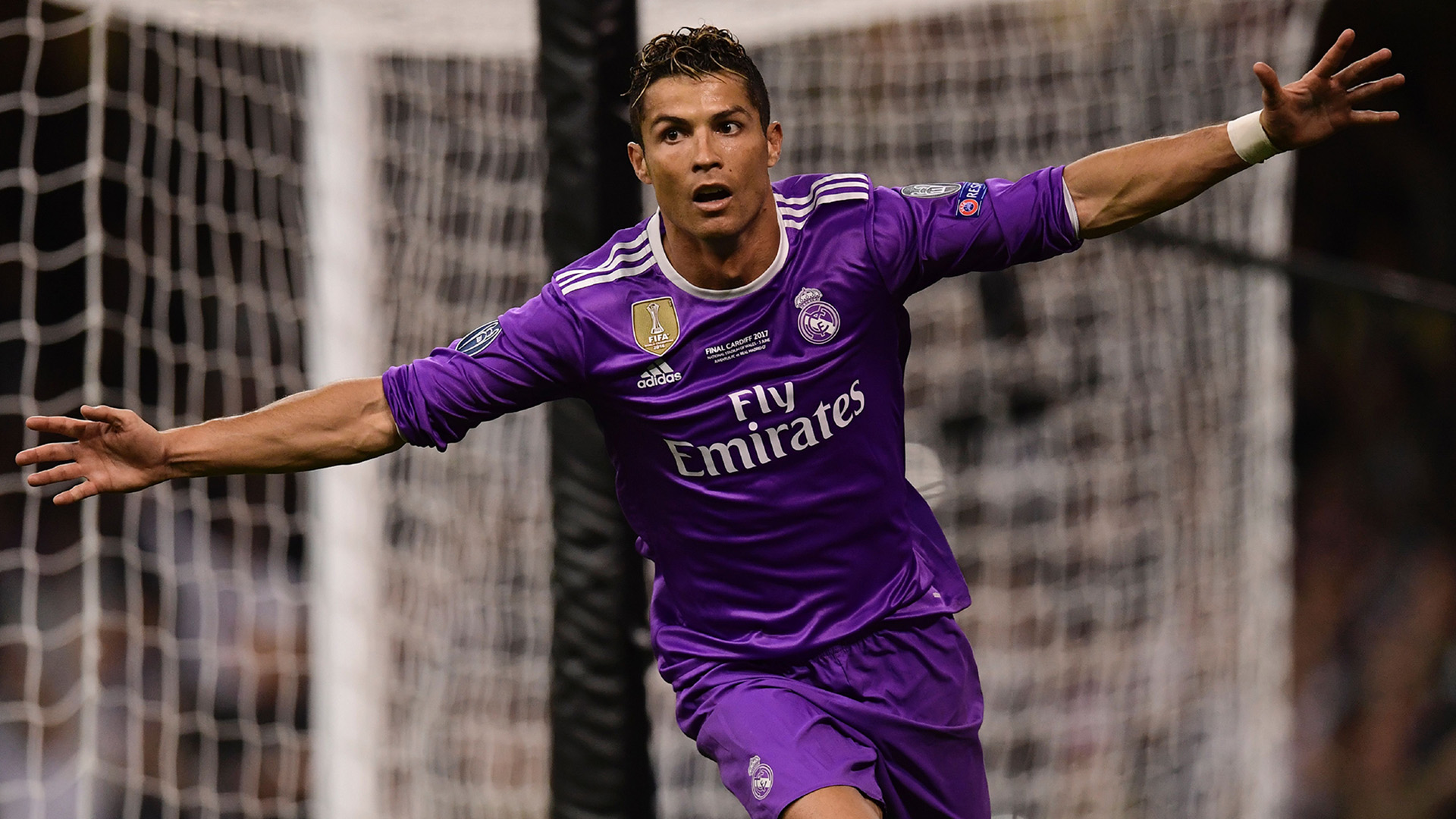 Classic Football Shirts on X: Kit colours: Real Madrid in Purple 2016-17 -  Ronaldo in purple in the 2017 Champions League Final. #RealMadrid   / X