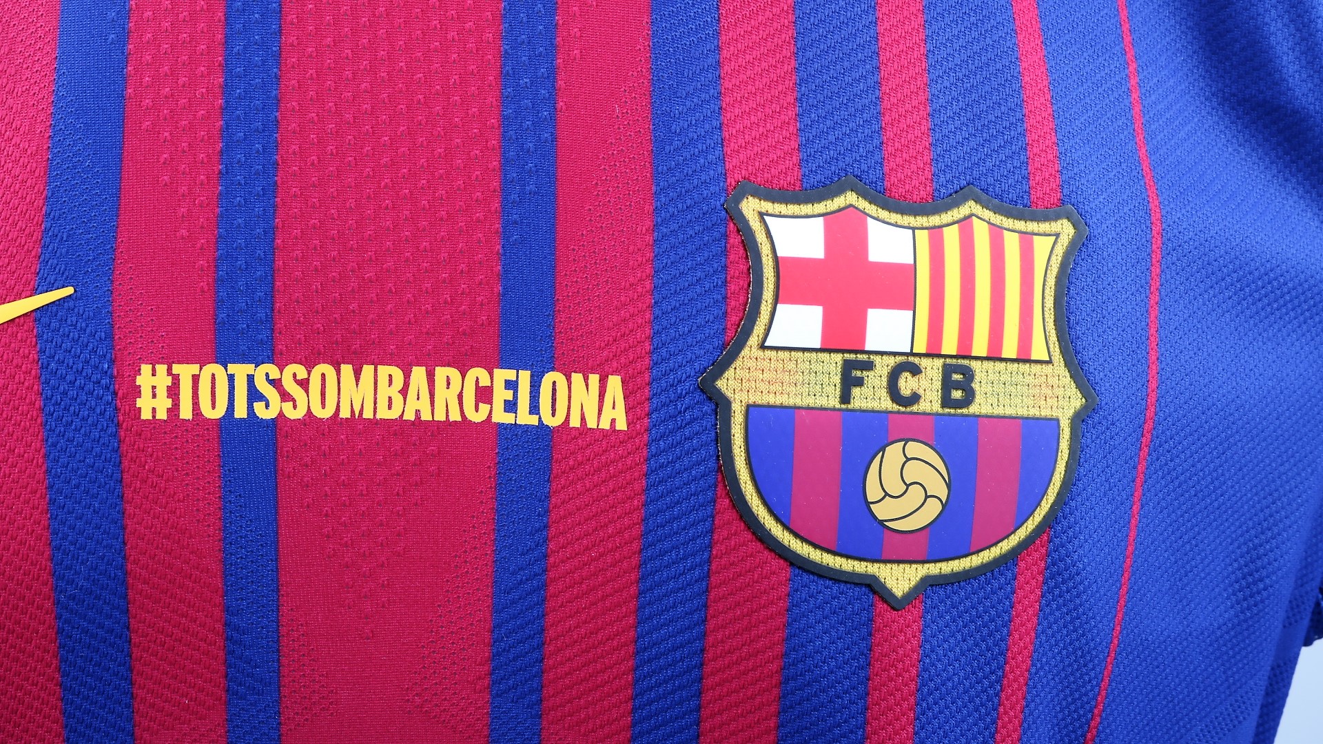 Leo Messi's Match-IssueTots Som Barcelona Shirt