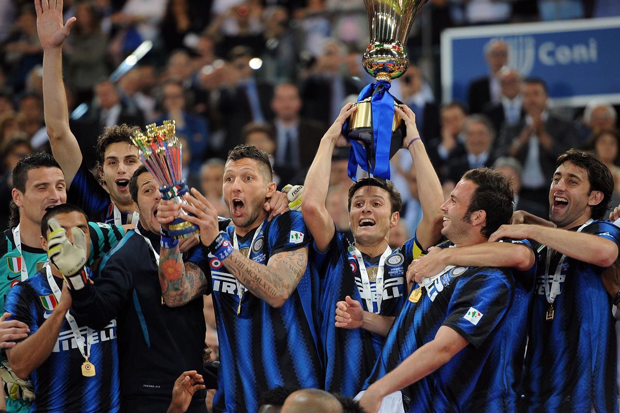 Shirt Inter Away Campione World 2010/2011 Inter Milan Jersey Zanetti MILITO  Eto
