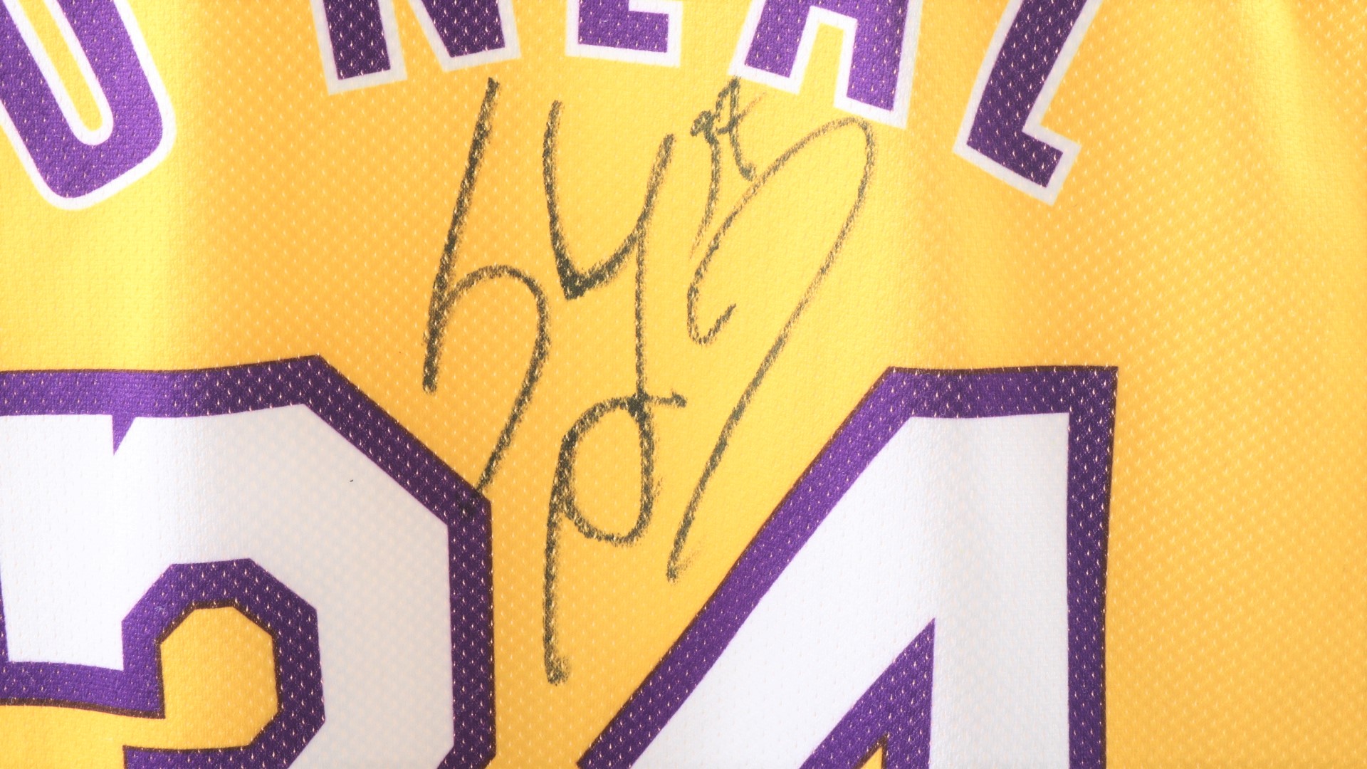 Shaquille O'Neal Signed Los Angeles Lakers Shirt - CharityStars