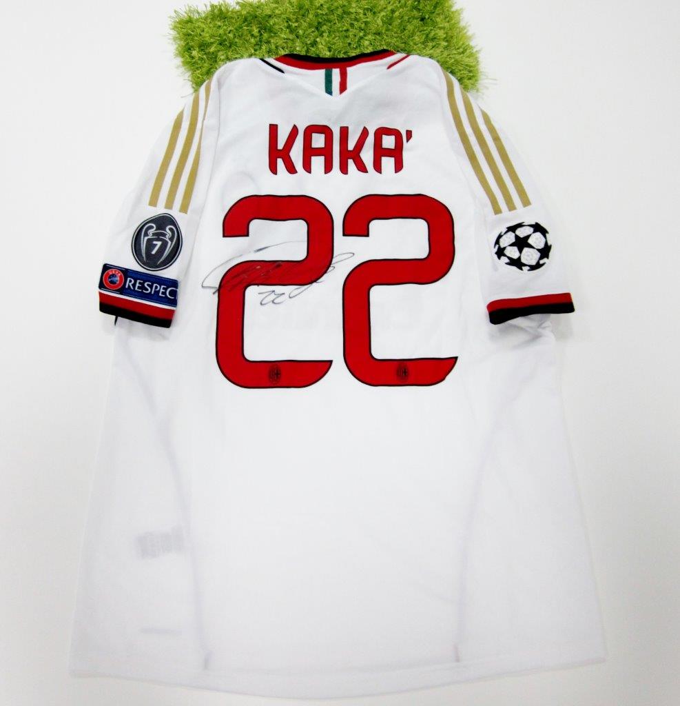 Kaka's Match Shirt, AC Milan vs Atalanta 2014 - CharityStars