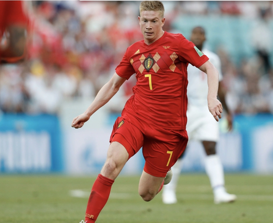 2018 FIFA World Cup Kevin De Bruyne Signed Belgium Shirt - CharityStars
