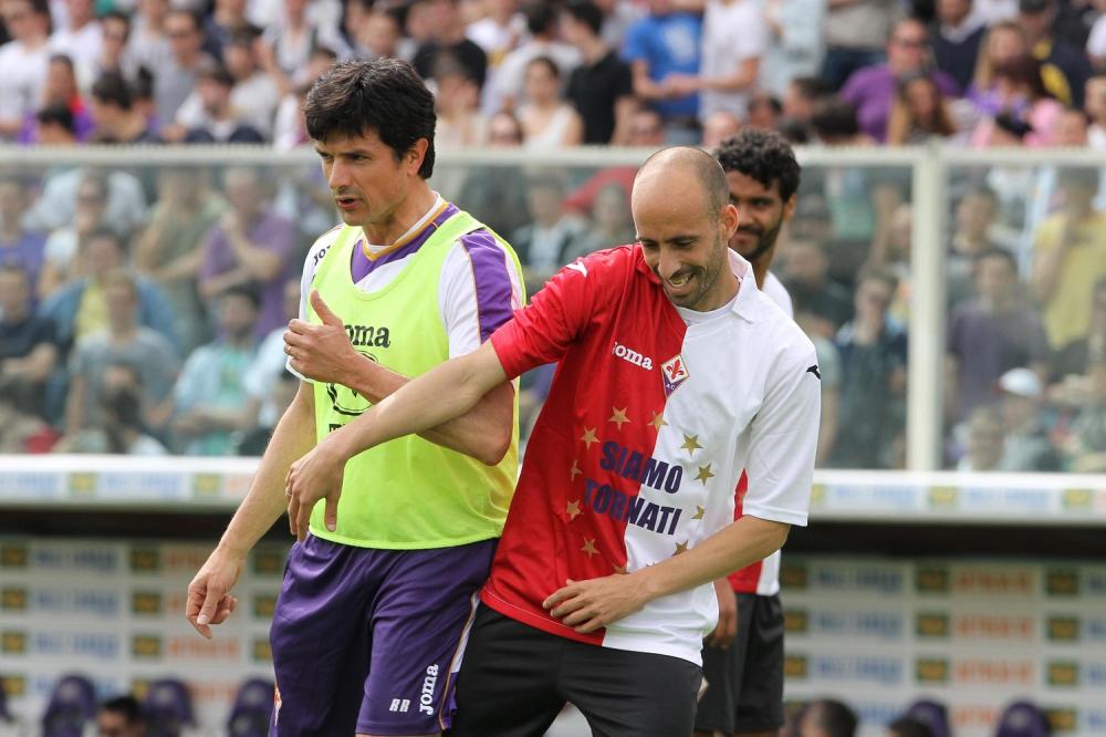 Borja Valero's Official Fiorentina Signed Shirt, 2012/13 - CharityStars