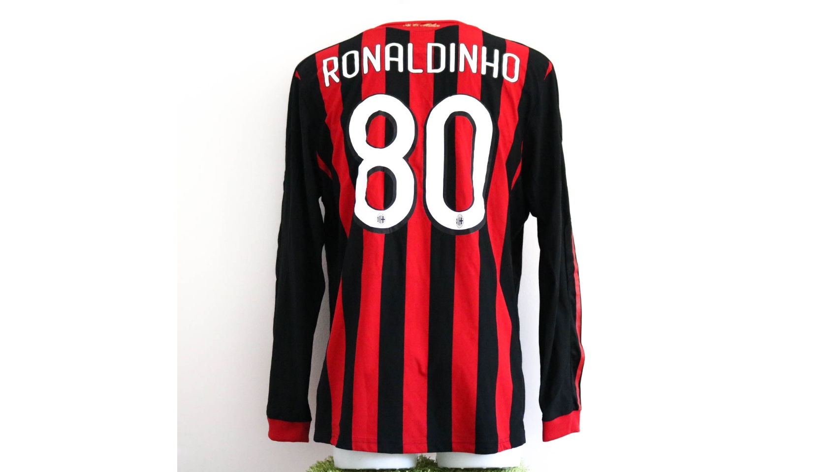 2010 AC Milan ADIDAS Ronaldinho 10 ITALY ITALIA R10 Jersey Calcio Maglia  Brazil