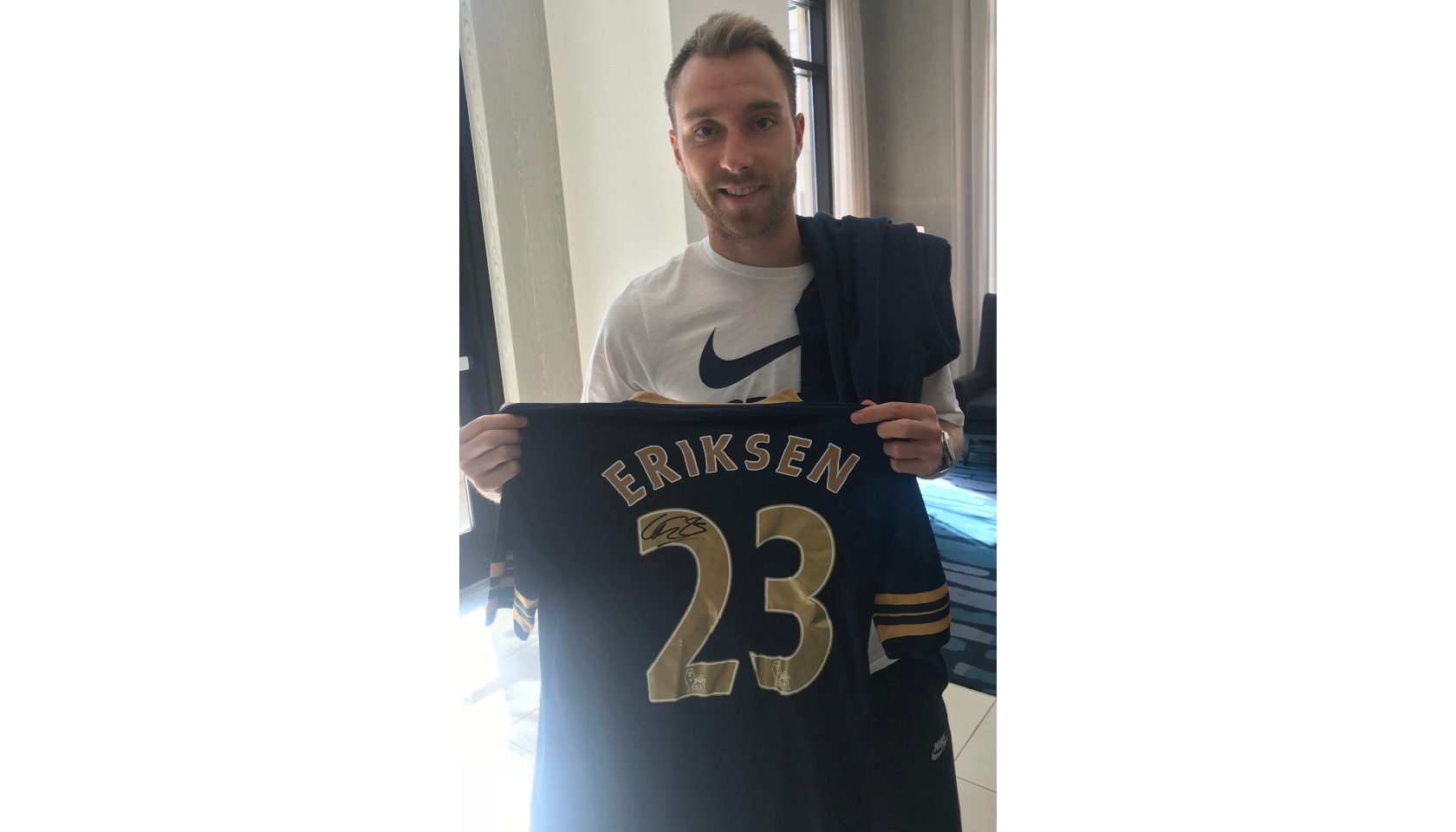 Son's Official Tottenham 2016/17 Season Signed Shirt - CharityStars