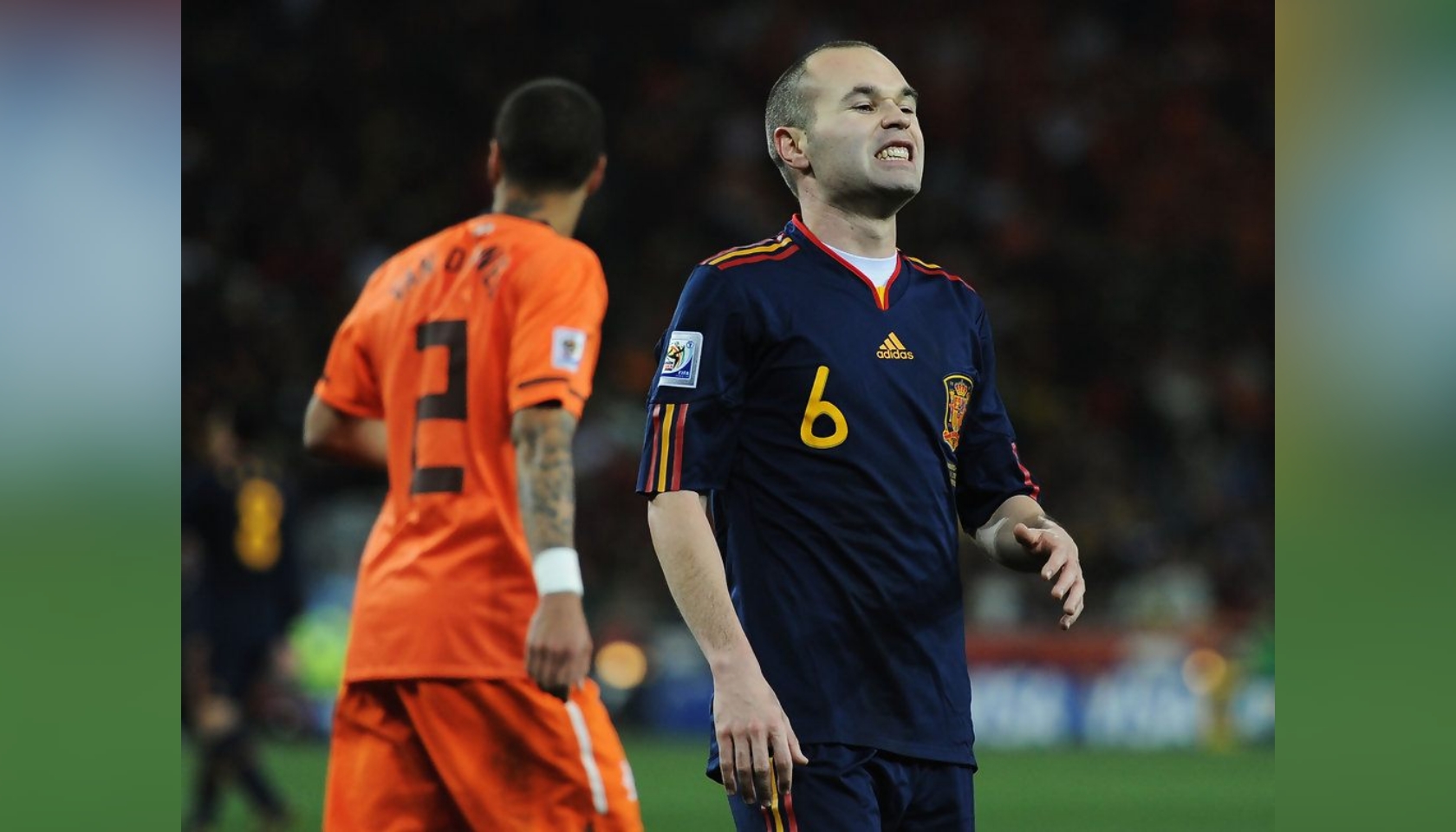 andres iniesta shirt world cup
