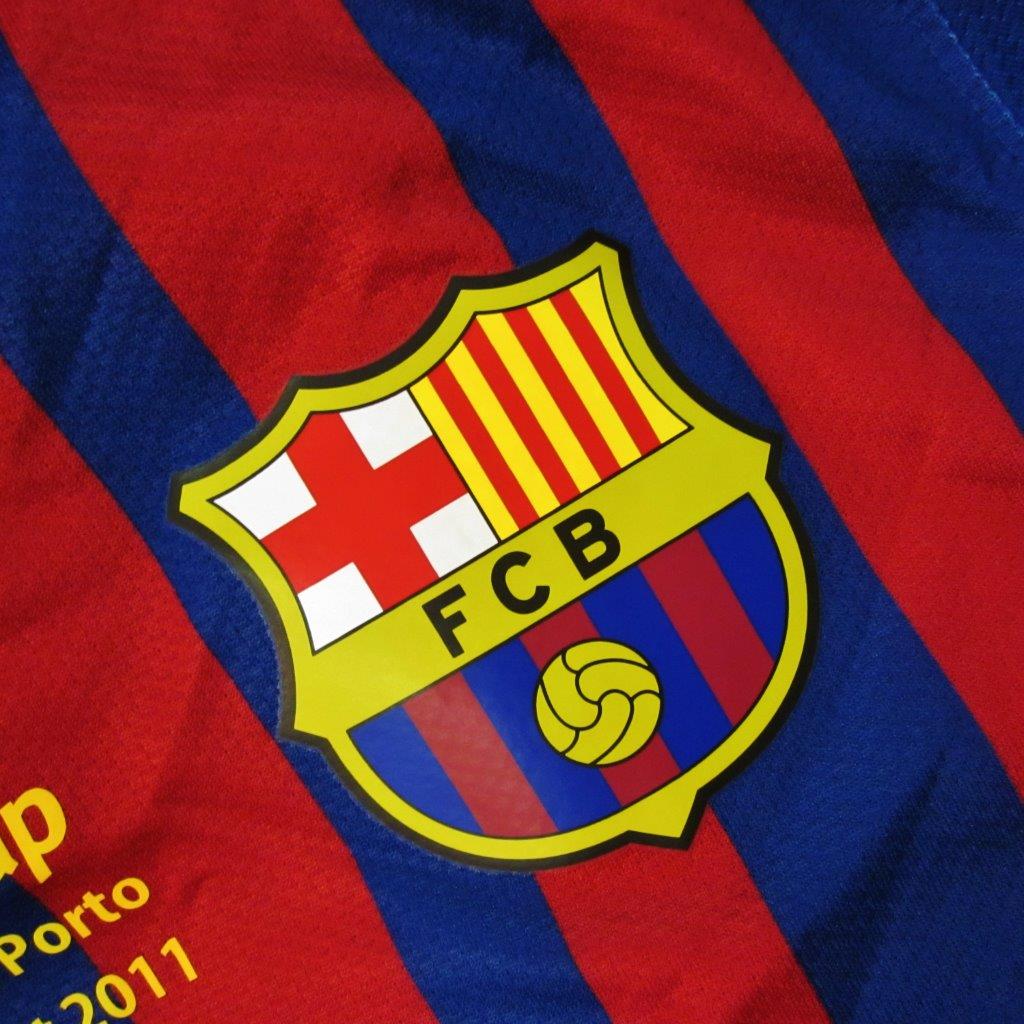 Messi's match issued/worn shirt, Barcelona-Porto, UEFA SuperCup 2011 -  CharityStars