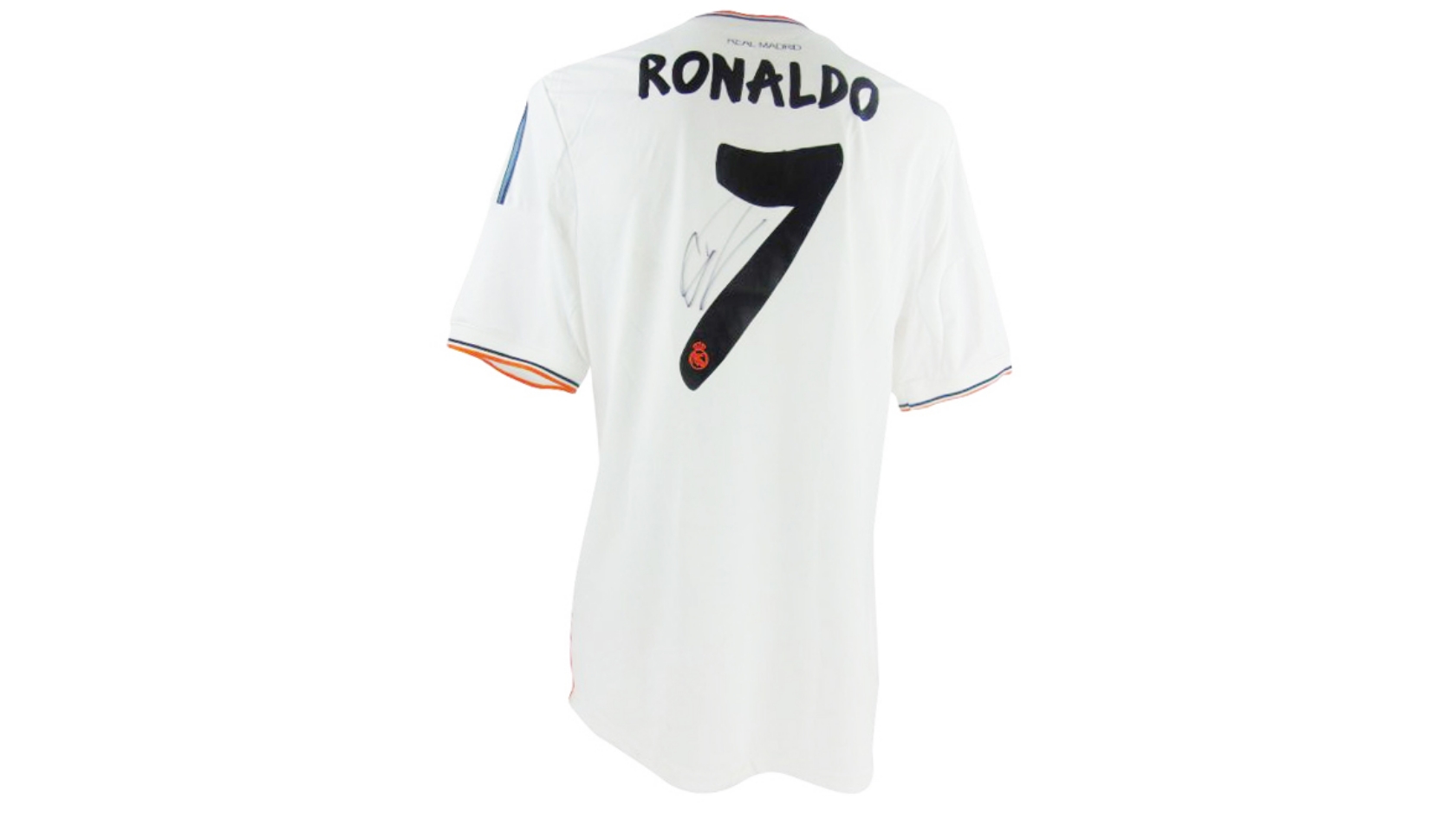 Cristiano Ronaldo Signed Real Madrid Home Jersey (Beckett COA)