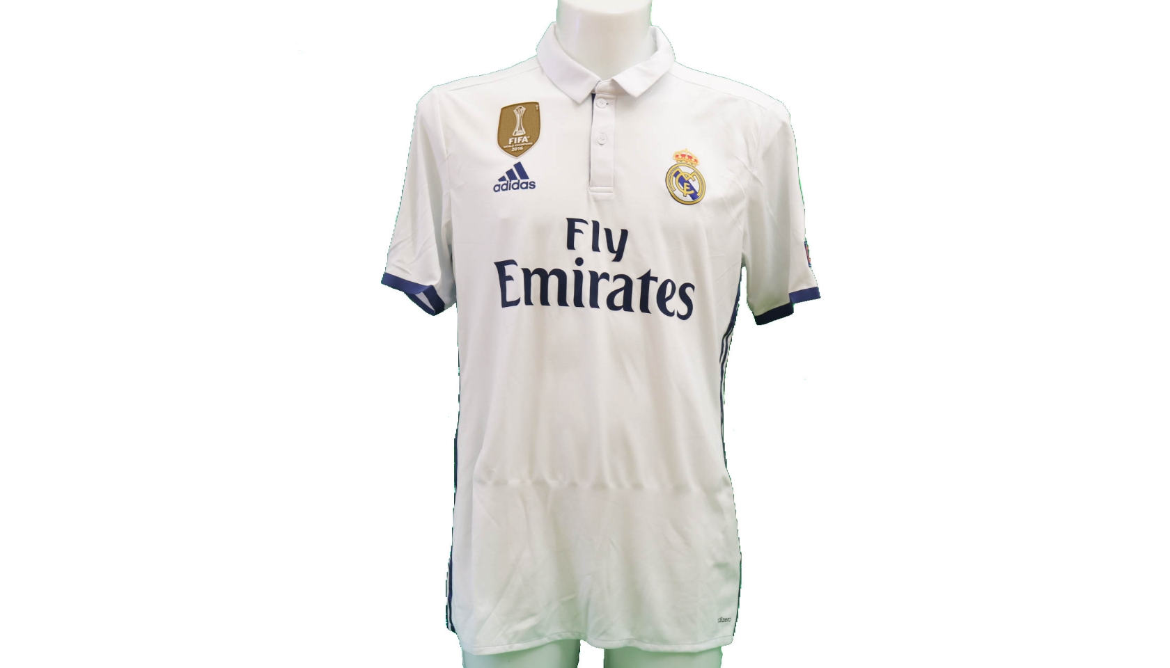 Ronaldo's Real Madrid Match-Issue/Worn UCL 2016/17 Shirt - CharityStars