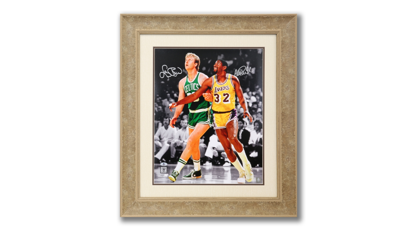 Larry Bird Signed Framed Jersey - CharityStars