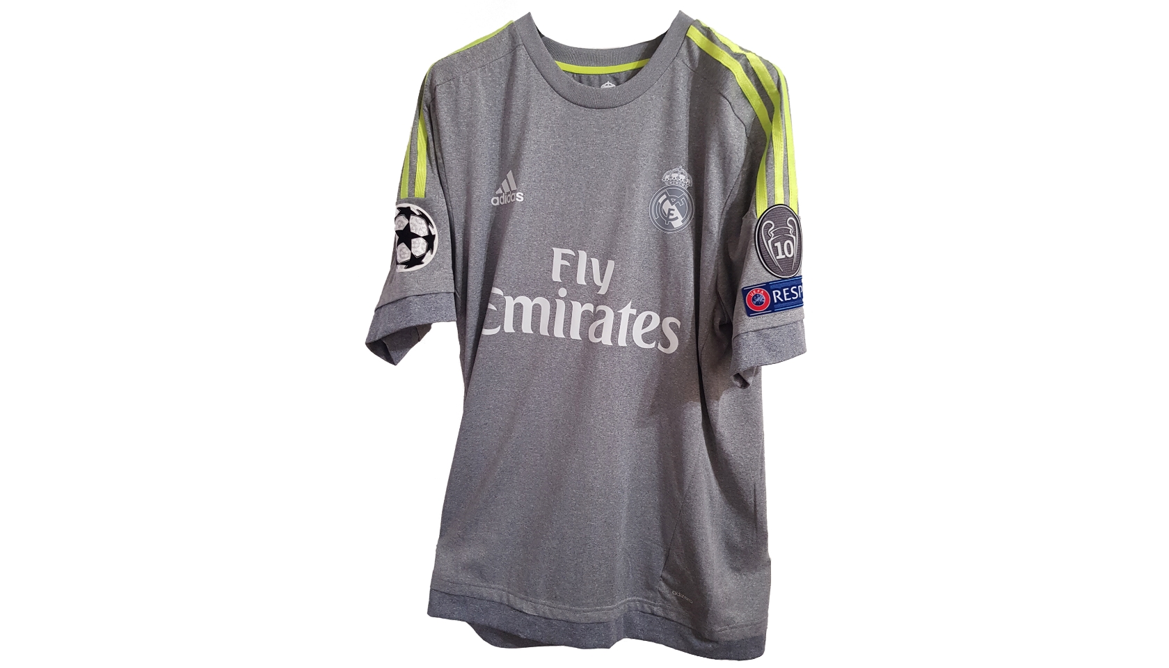 Cristiano Ronaldo Signed Real Madrid Home Shirt 2015-2016 - CharityStars