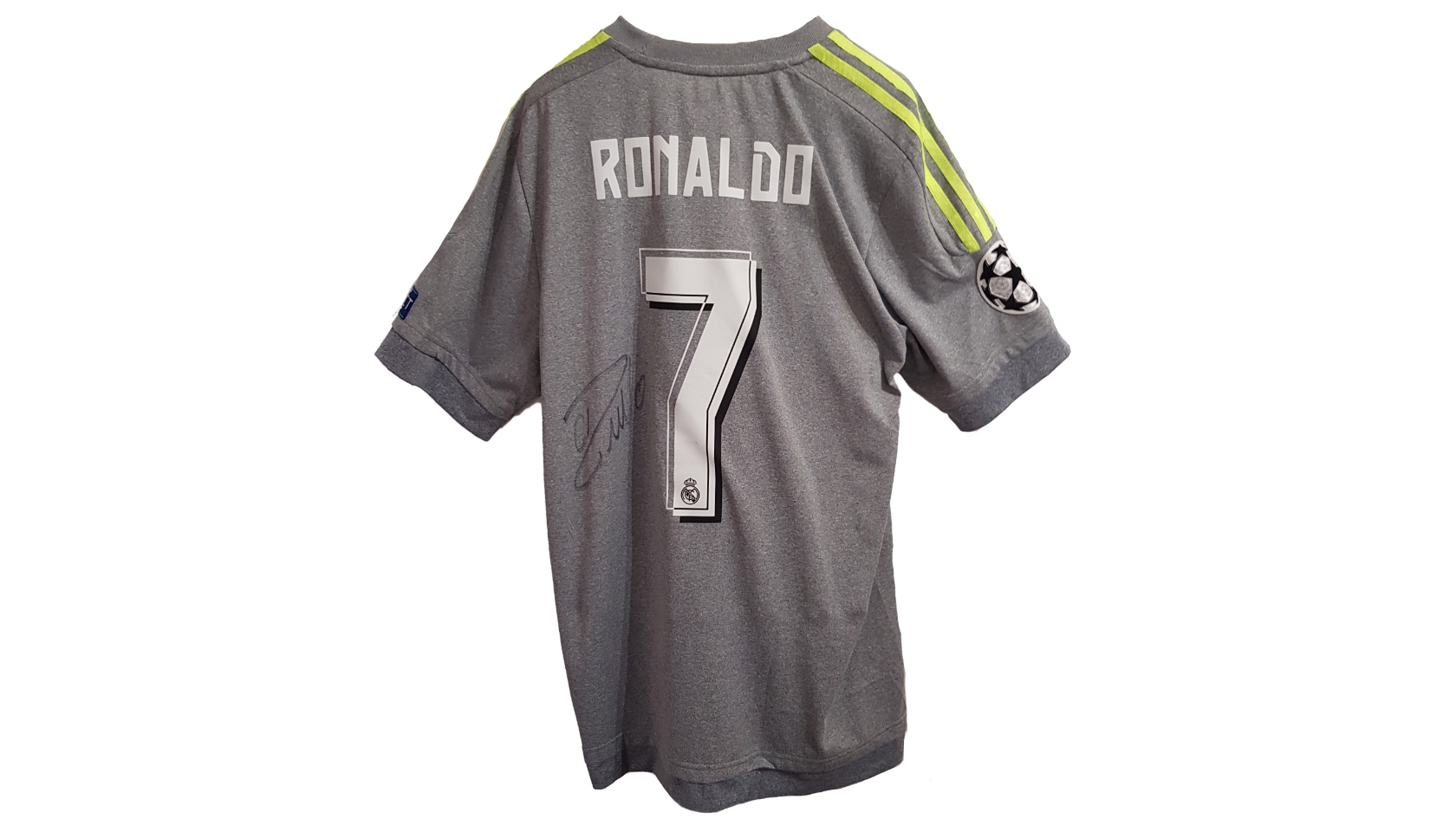 Ronaldo's Real Madrid Match-Issue/Worn Shirt, UCL 2012/13 - CharityStars