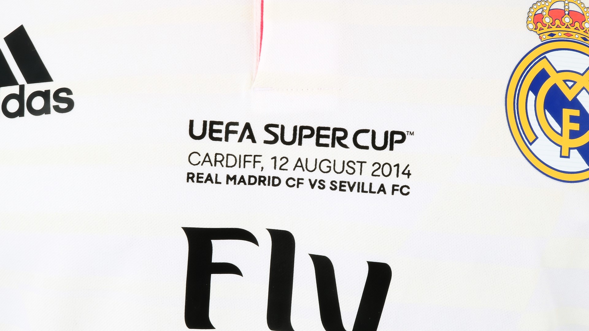 Cristiano Ronaldo issued/worn shirt, UEFA Super Cup Real Madrid vs Sevilla  - CharityStars