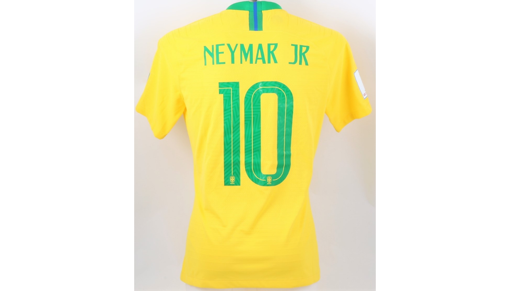 2016-17 BRAZIL Away S/S No.10 NEYMAR 2018 WorldCup Qualifying CBF